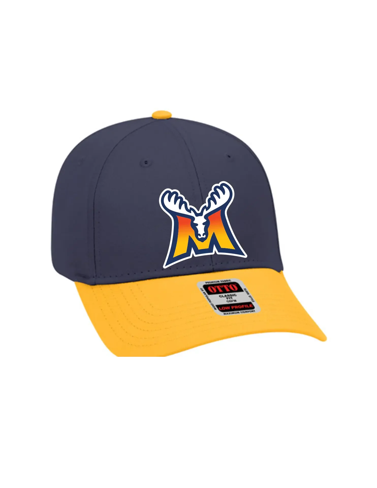 Embroidered 6 Panel Low Profile Baseball Cap