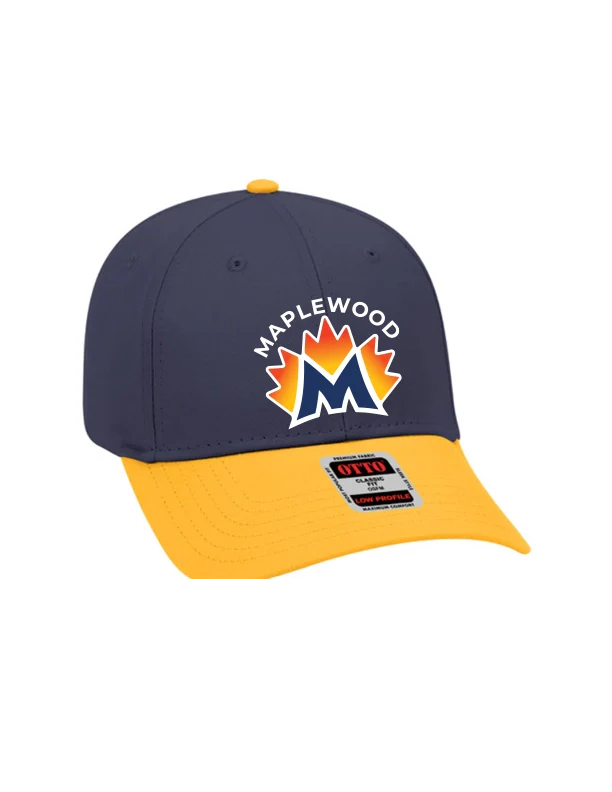 Embroidered 6 Panel Low Profile Baseball Cap