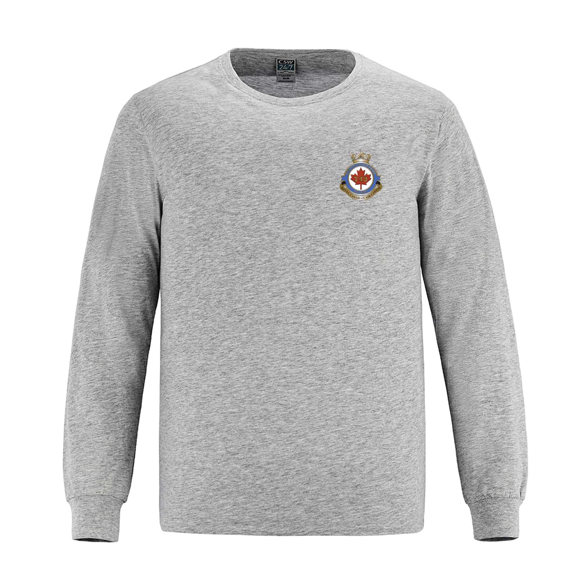 Youth Ring Spun Cotton Long Sleeve T-Shirt