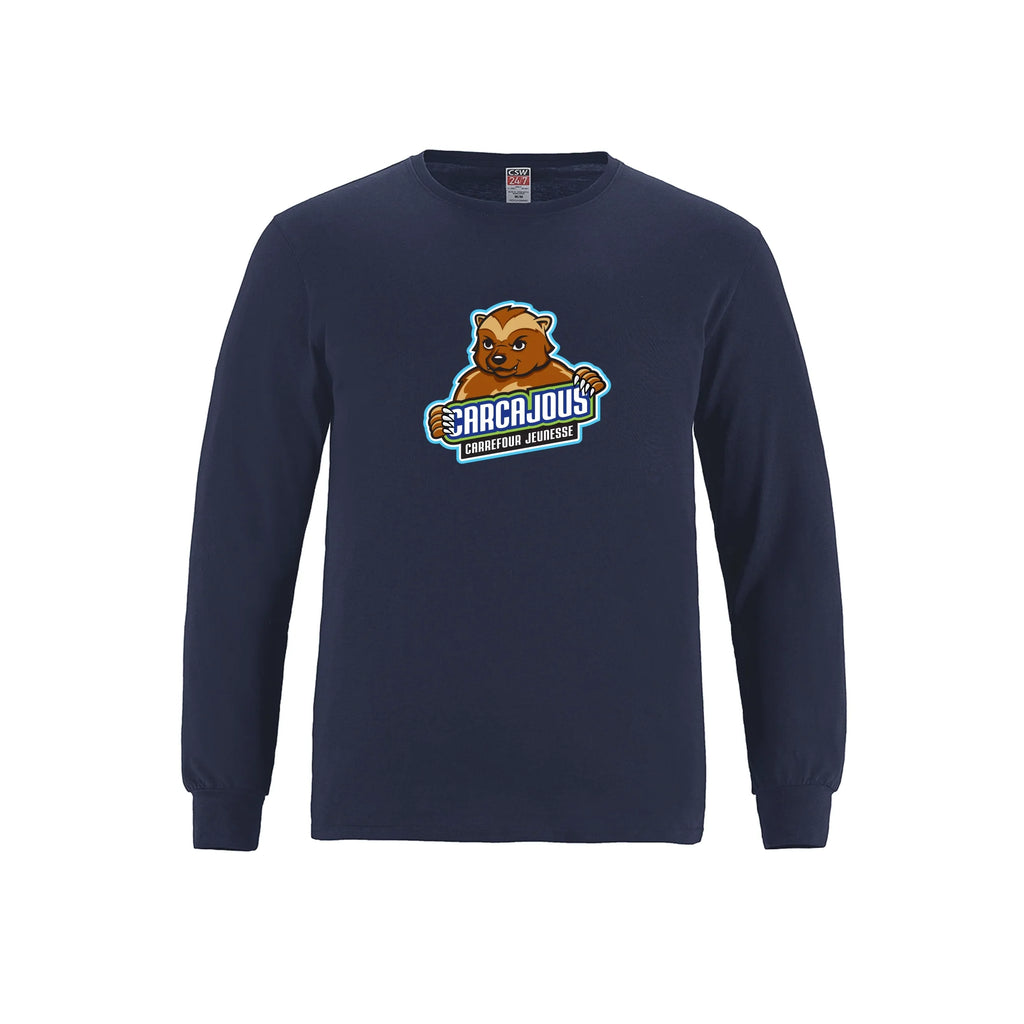 YOUTH Ring Spun Combed Cotton Long Sleeve Crewneck