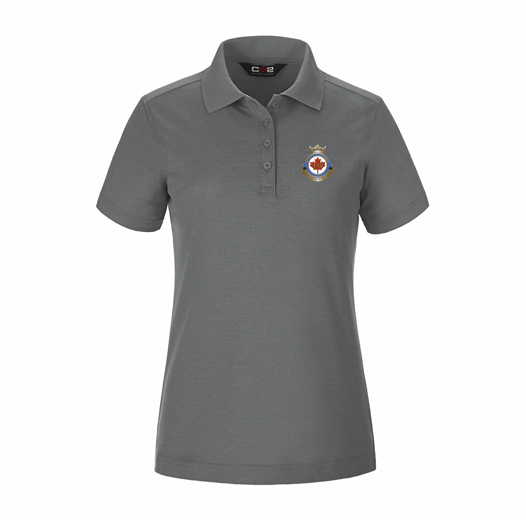 Ladies Pique Mesh Polo