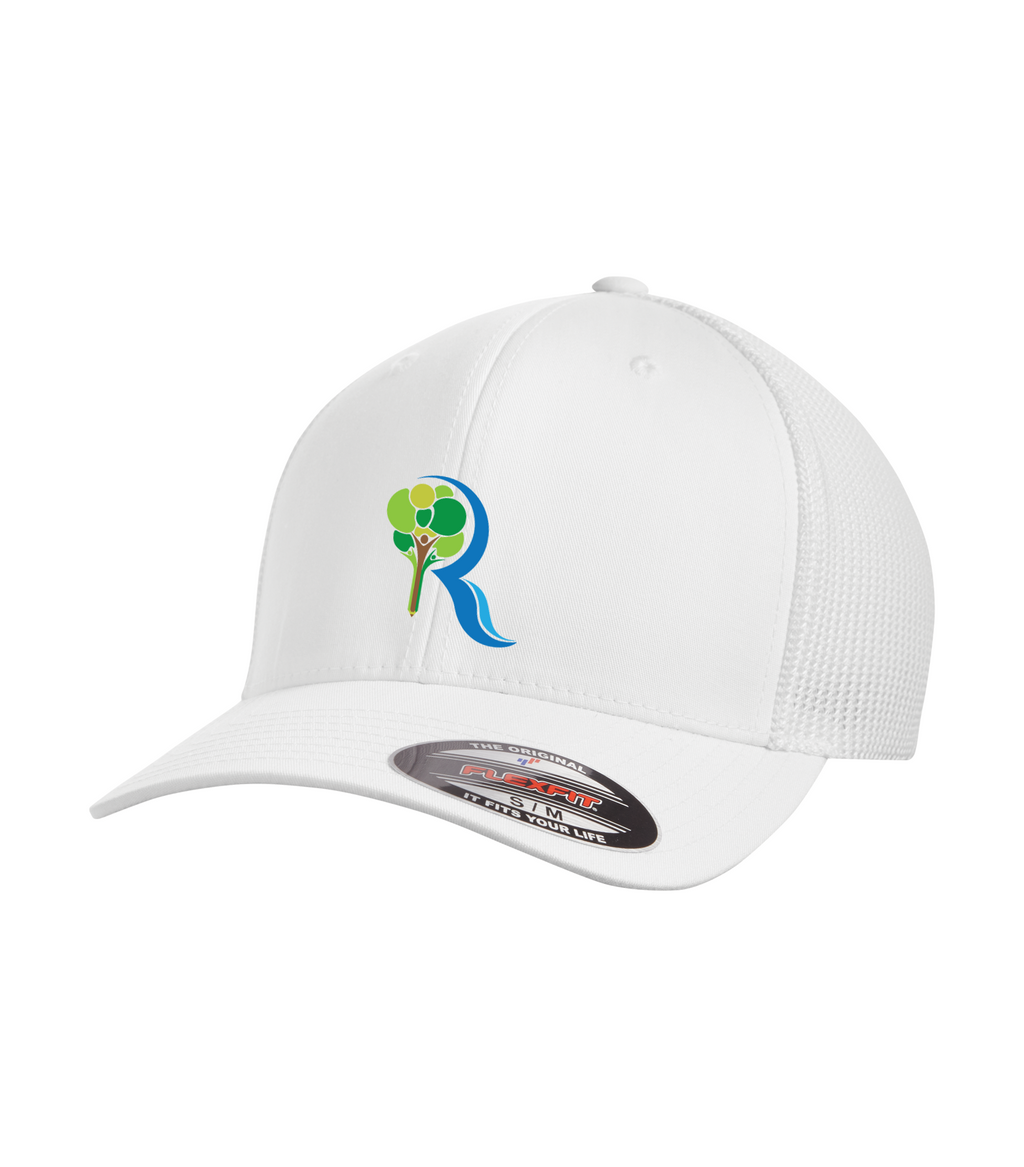 Adult Flexfit Trucker Mesh Cap - Ladybug Designs