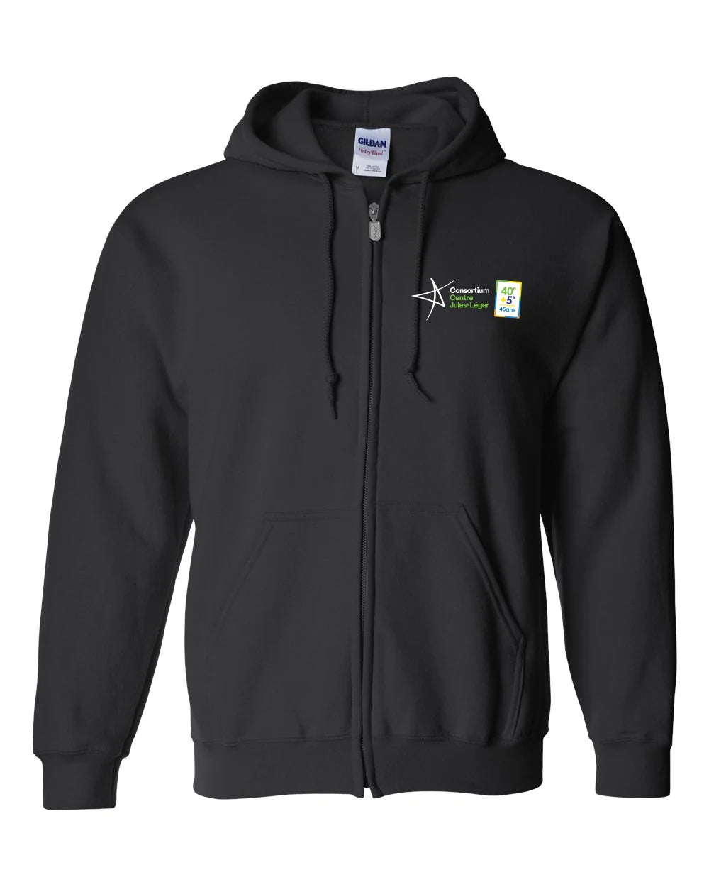 Full-Zip Hooded Sweatshirt