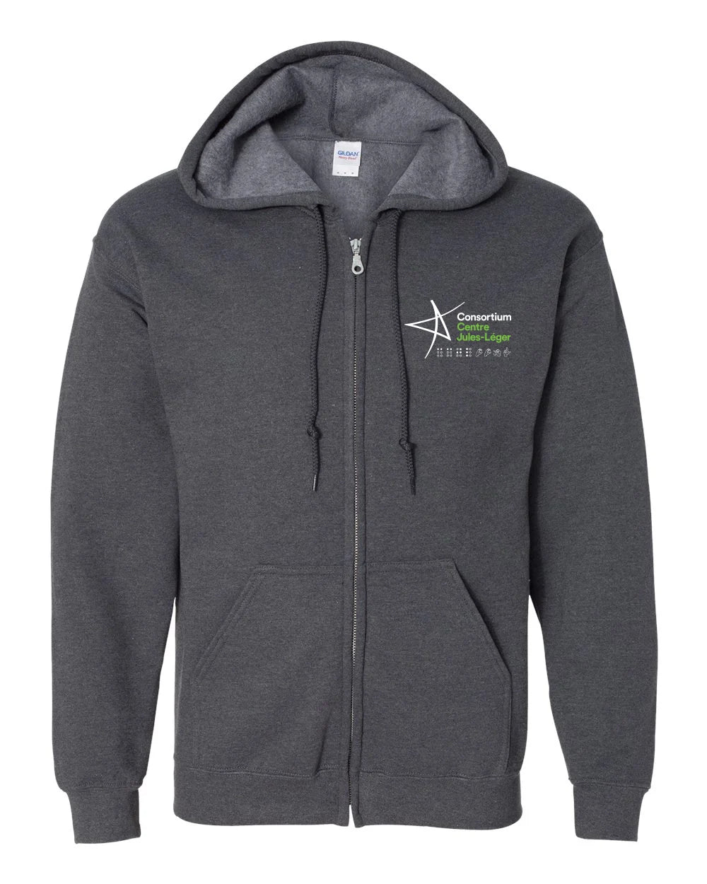 Full-Zip Hooded Sweatshirt