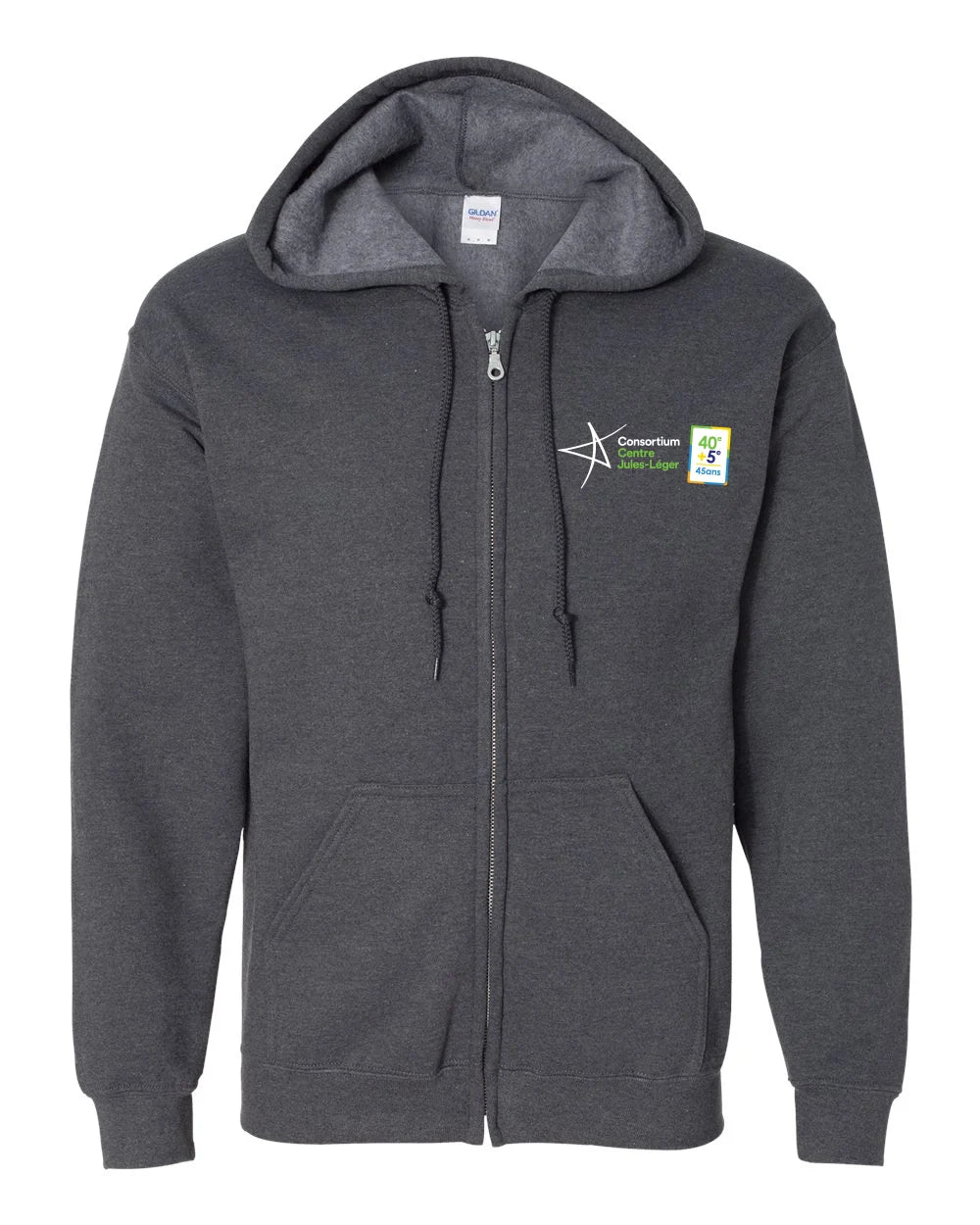 Full-Zip Hooded Sweatshirt