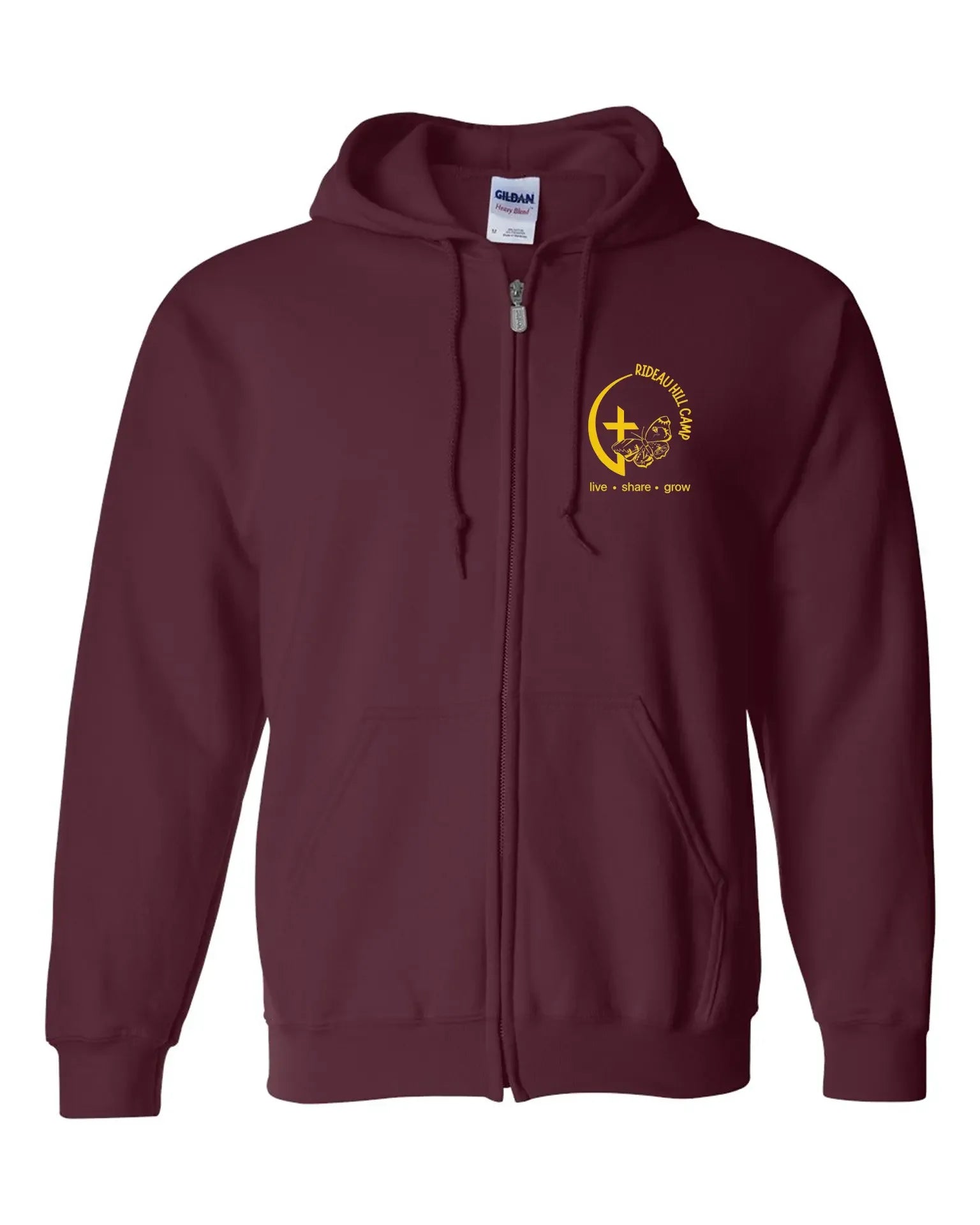 Adult Full Zip Hooded Sweatshirt