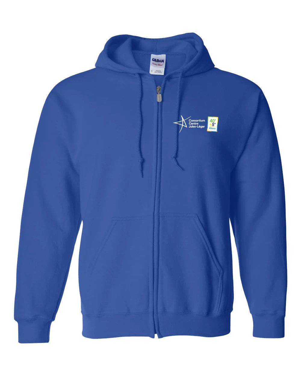 Full-Zip Hooded Sweatshirt