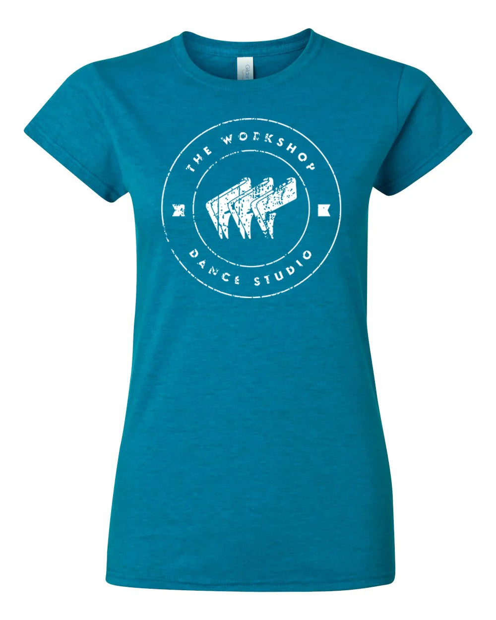 Cotton Softstyle Ladies' Tee - Distressed