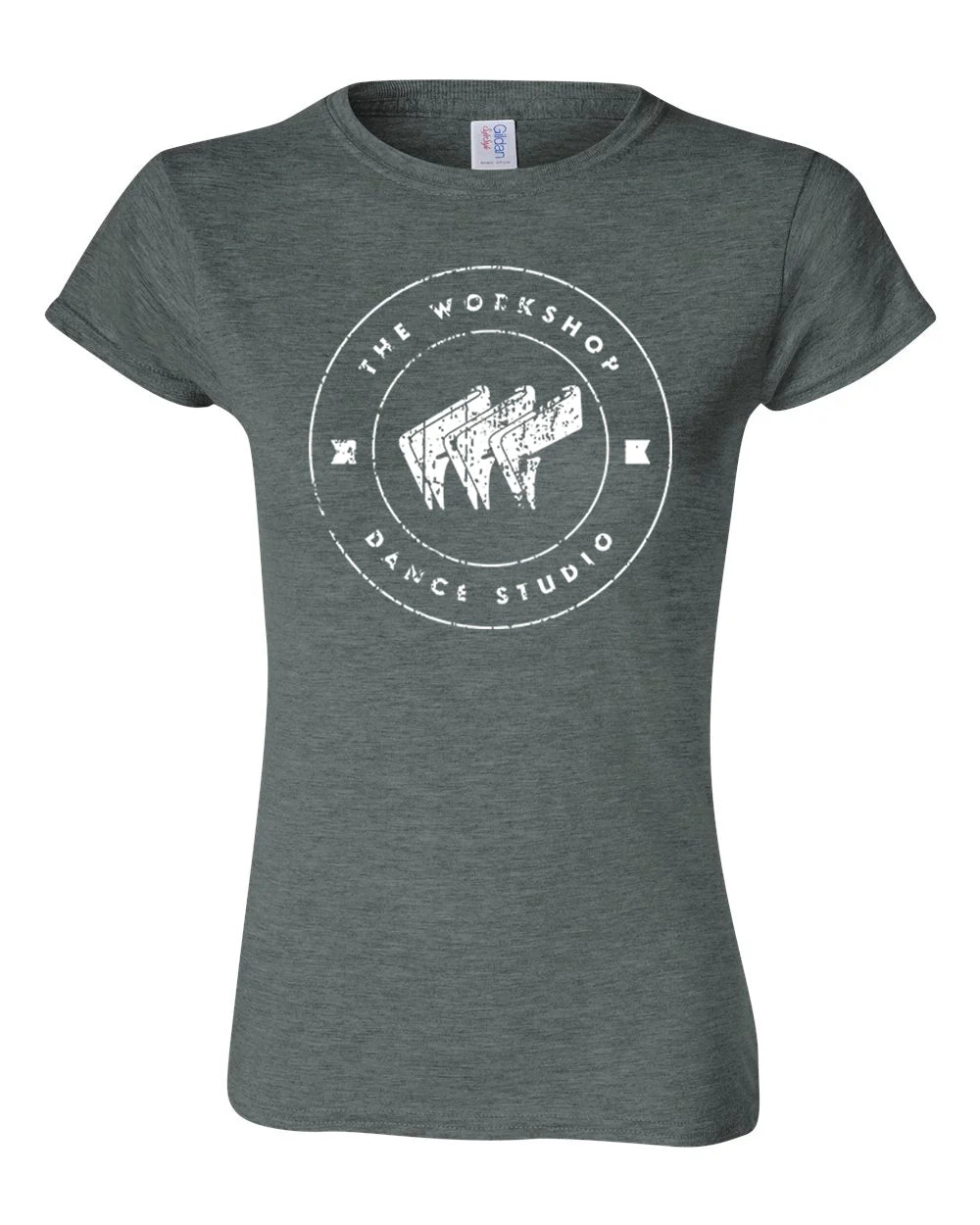 Cotton Softstyle Ladies' Tee - Distressed