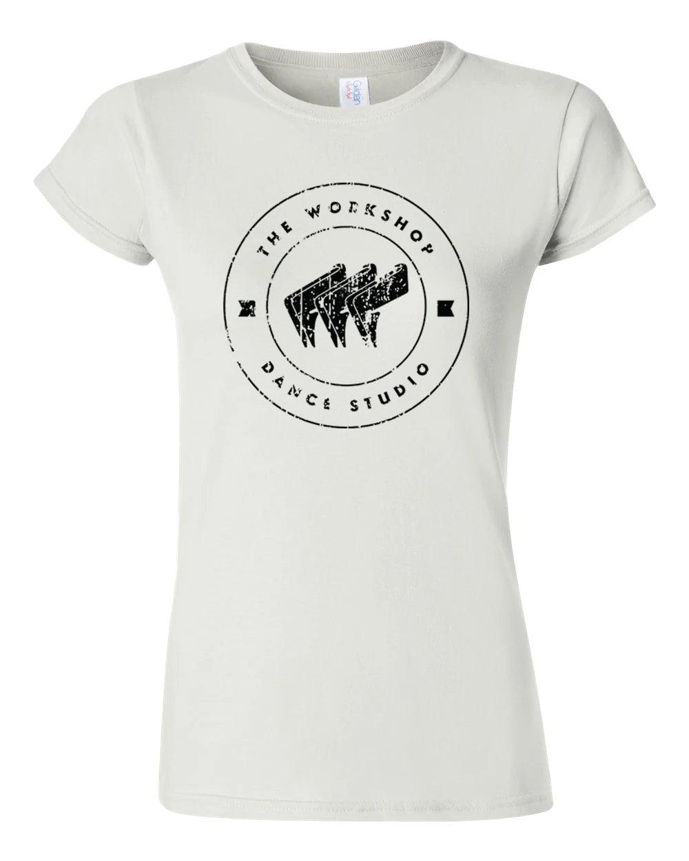 Cotton Softstyle Ladies' Tee - Distressed