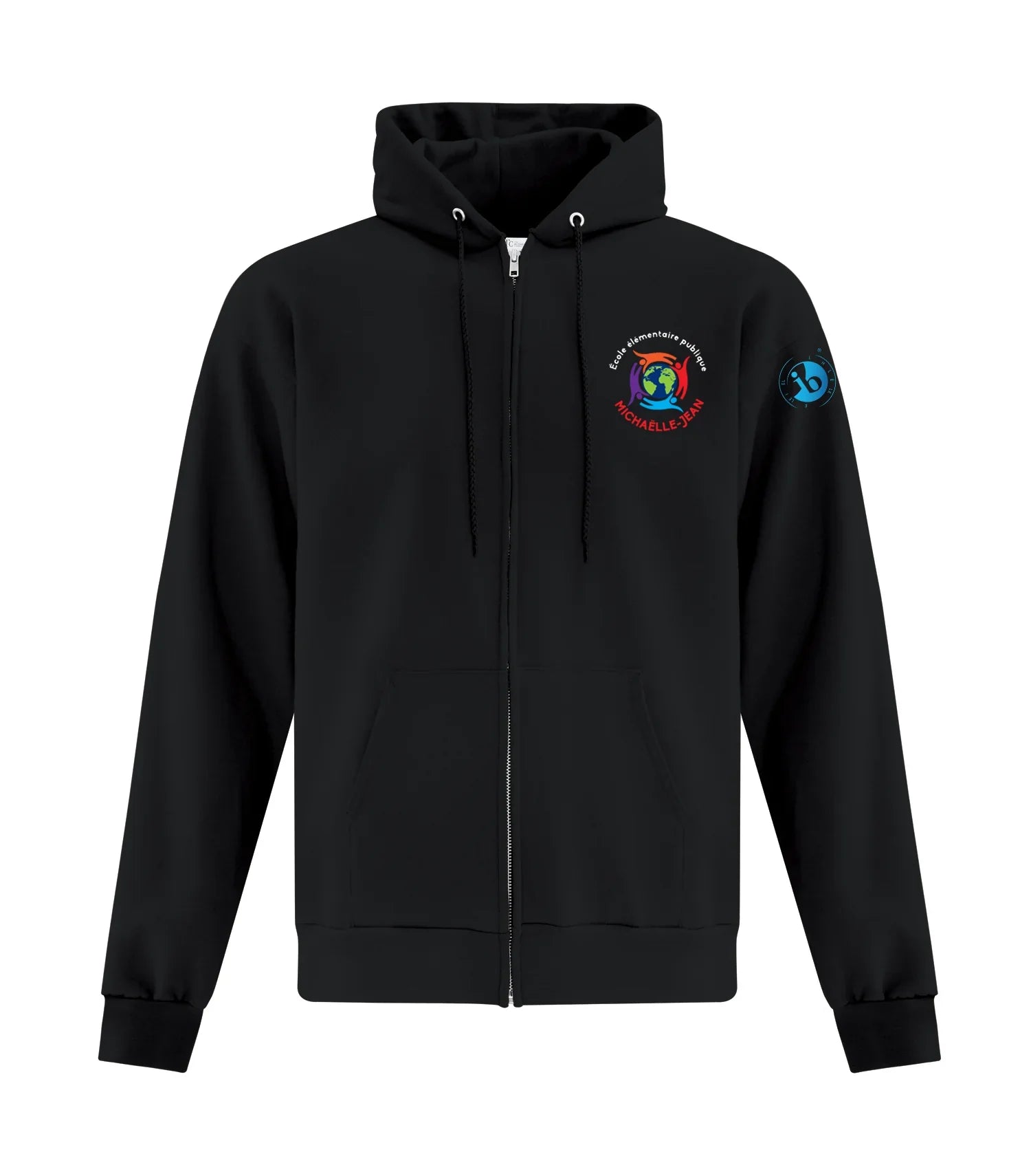 Fleece Full Zip Hooded Sweatshirt