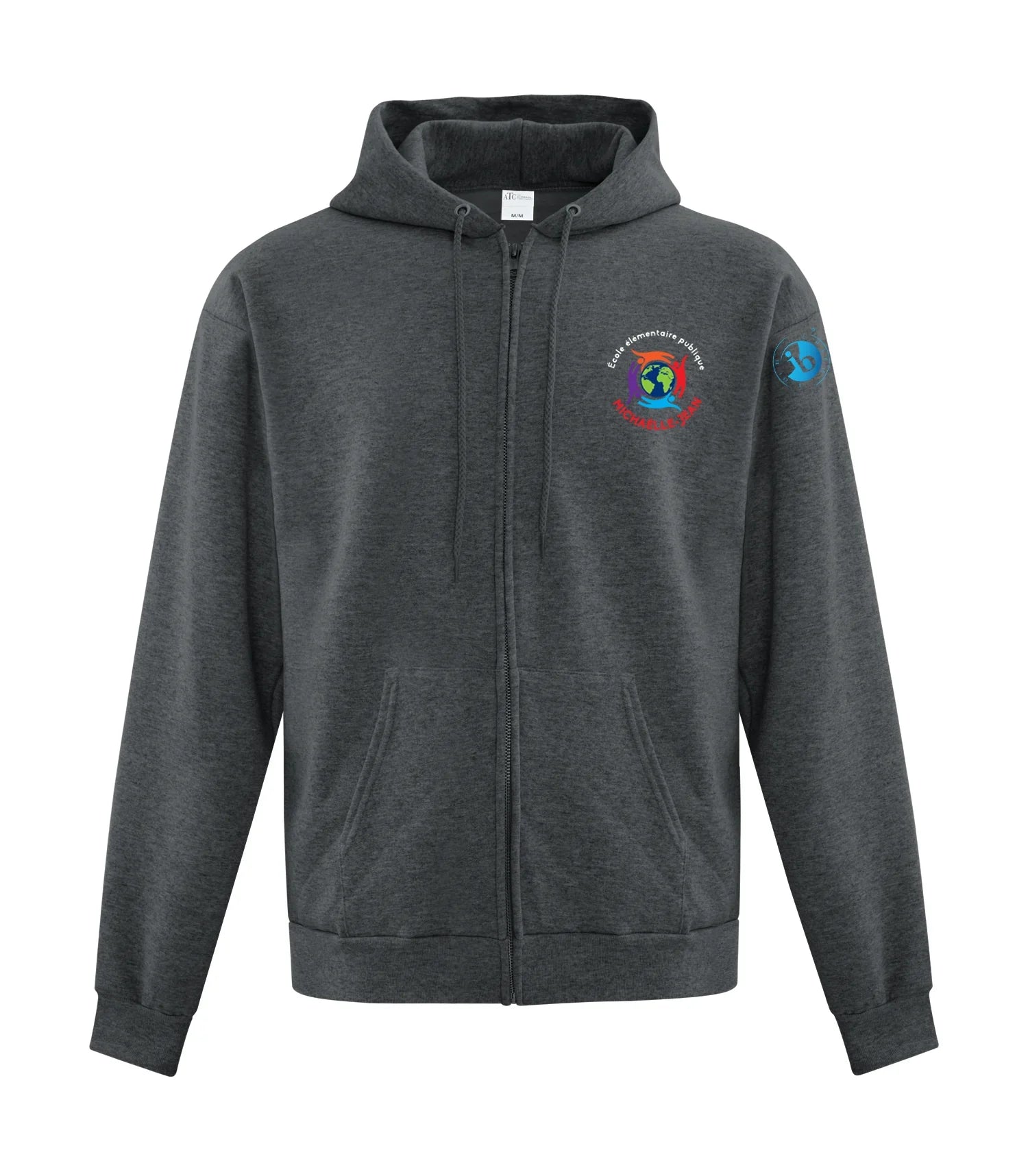 Fleece Full Zip Hooded Sweatshirt