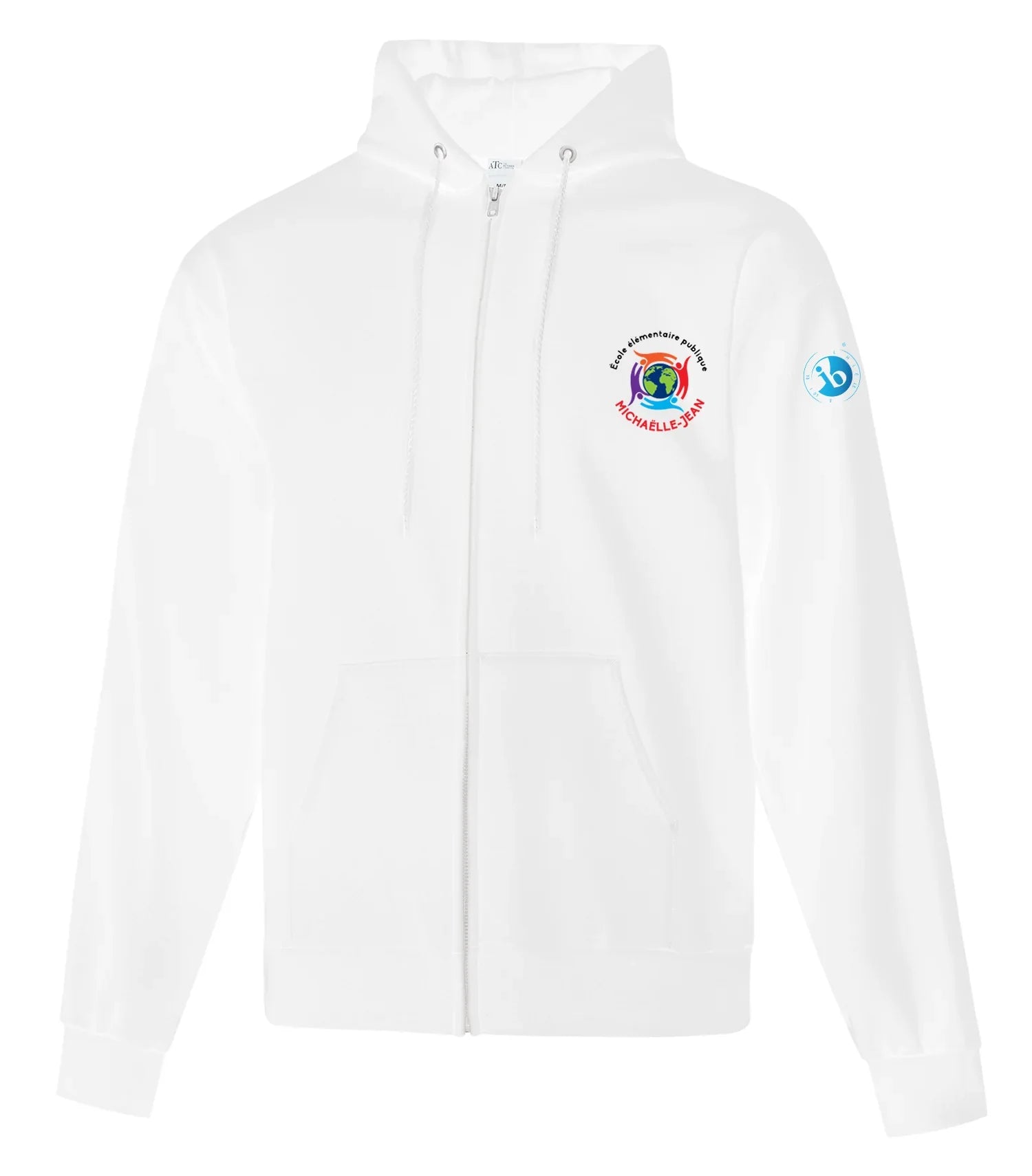 Fleece Full Zip Hooded Sweatshirt