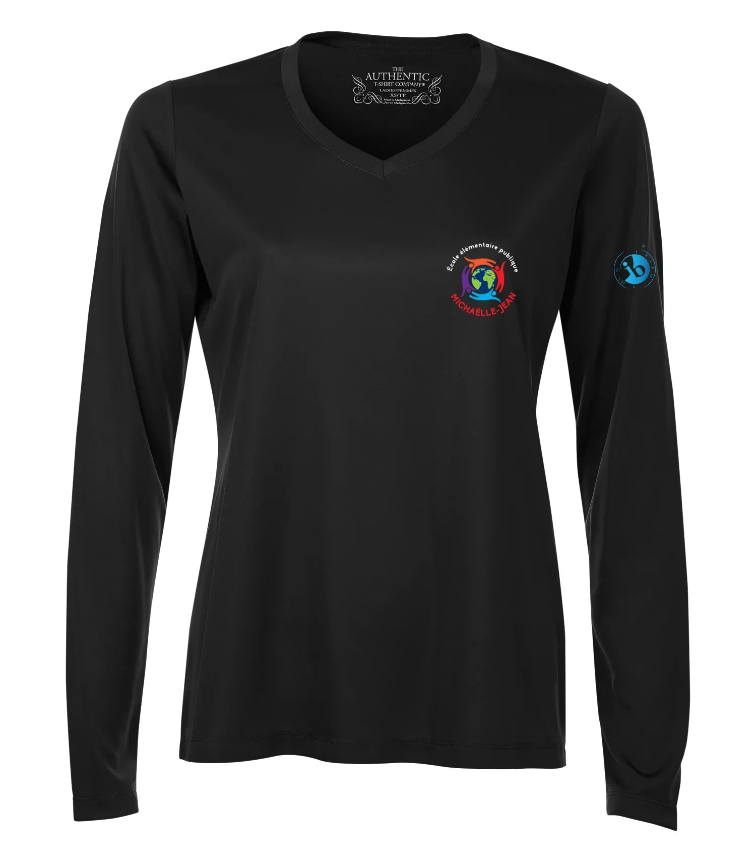 PRO TEAM LONG SLEEVE V-NECK LADIES' TEE