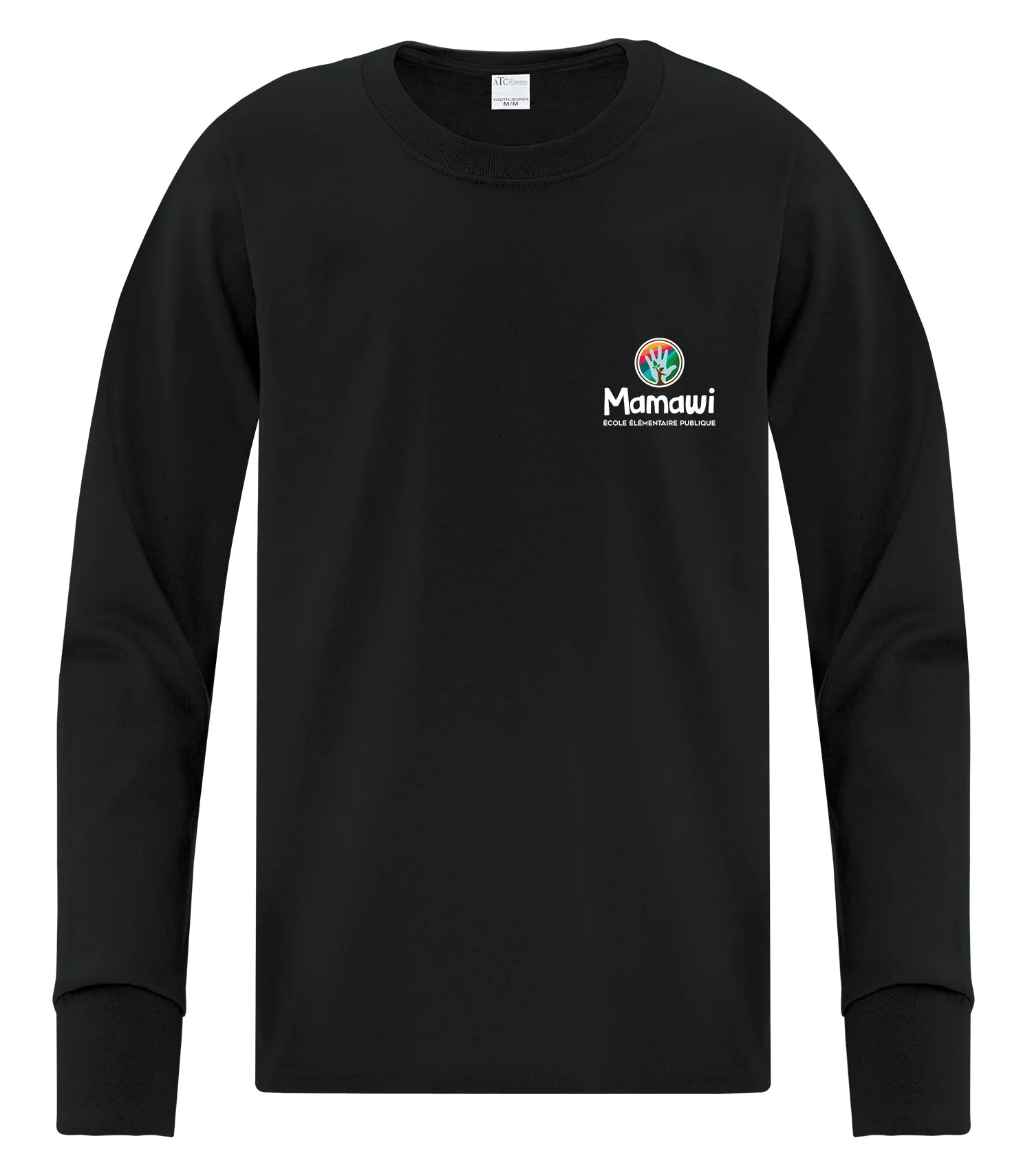 Cotton Long Sleeve Youth Tee