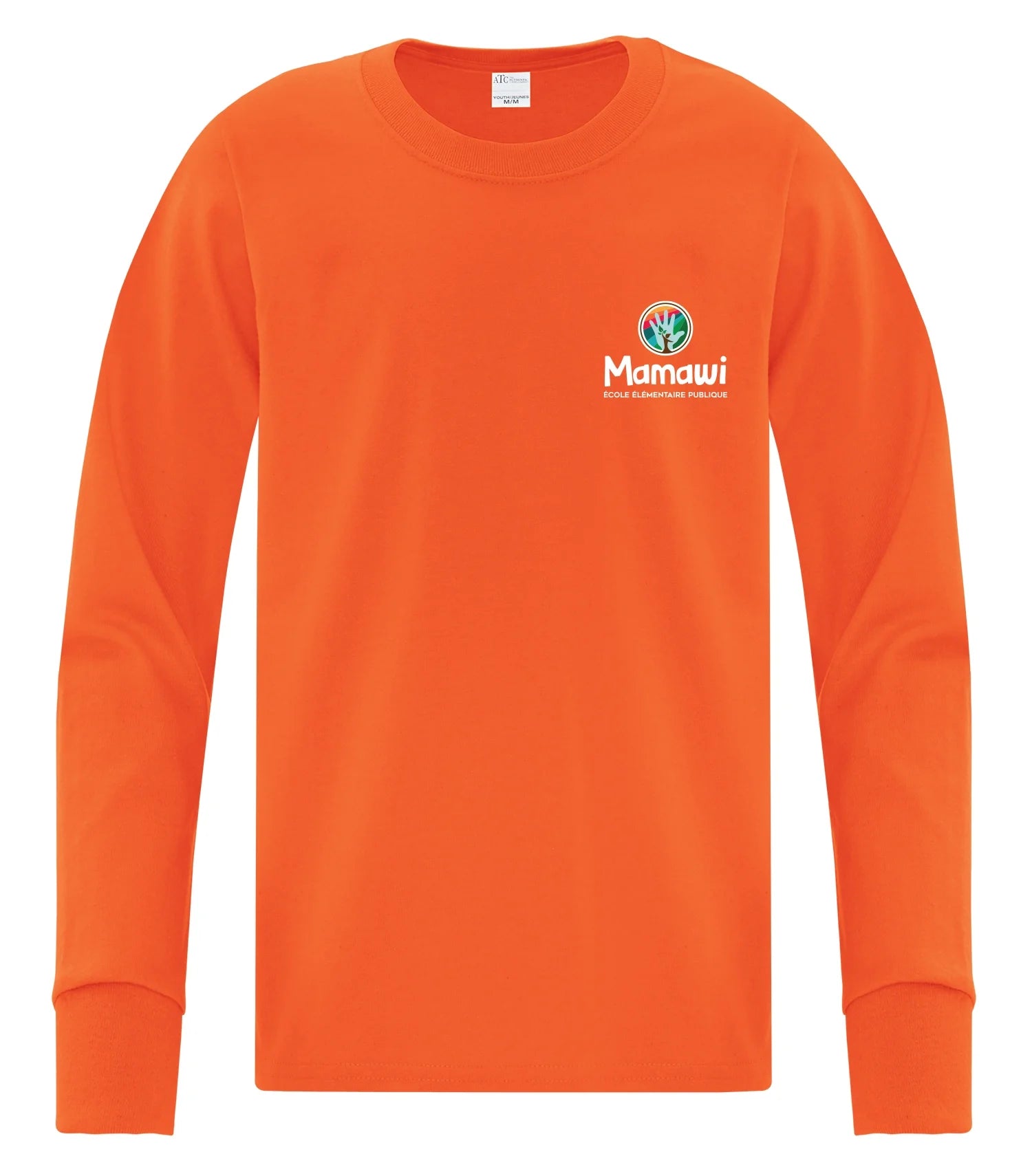 Cotton Long Sleeve Youth Tee