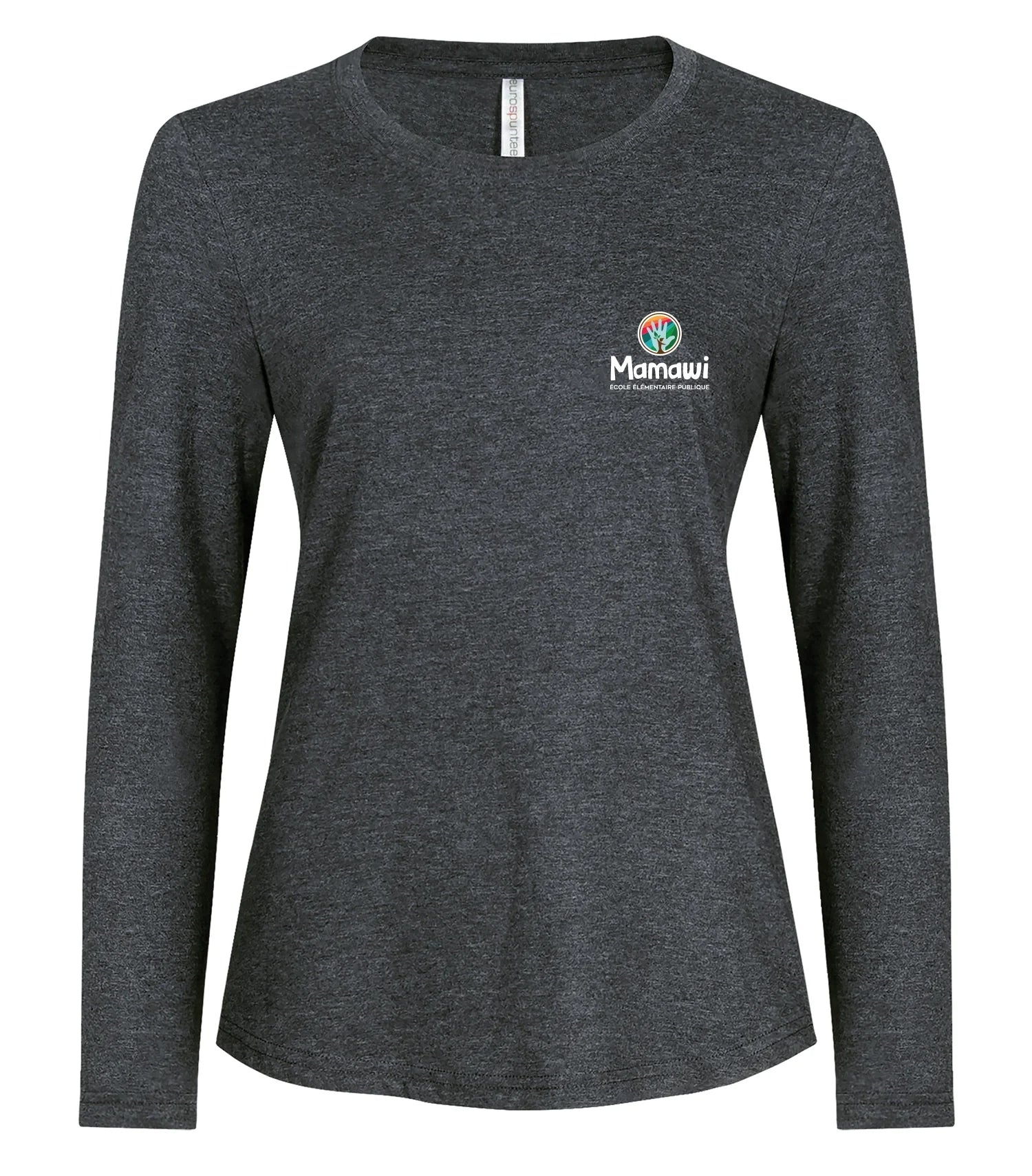 COMBED AND RING SPUN LONG SLEEVE LADIES' TEE