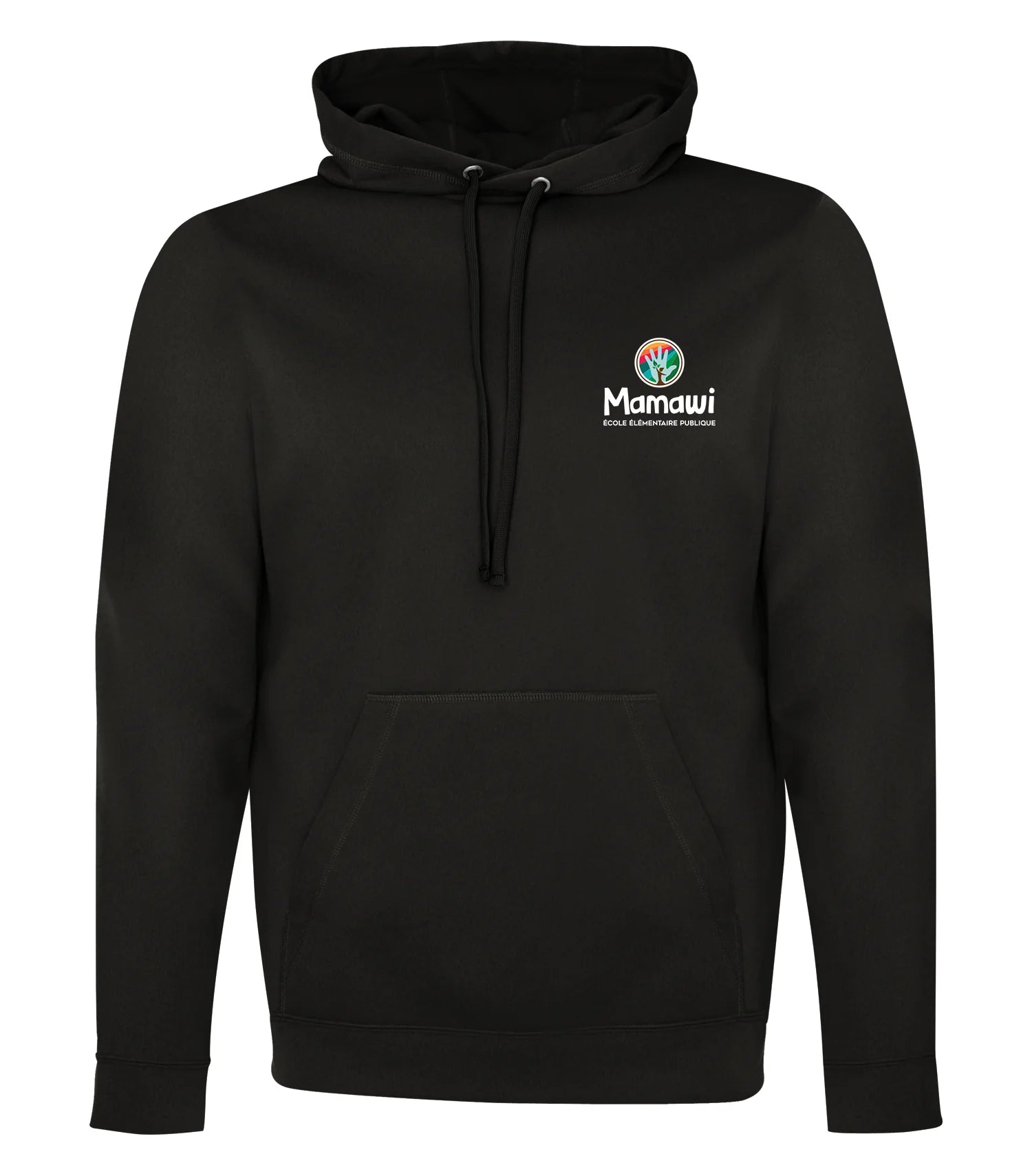 ADULT POLYFLEECE HOODED SWEATSHIRT