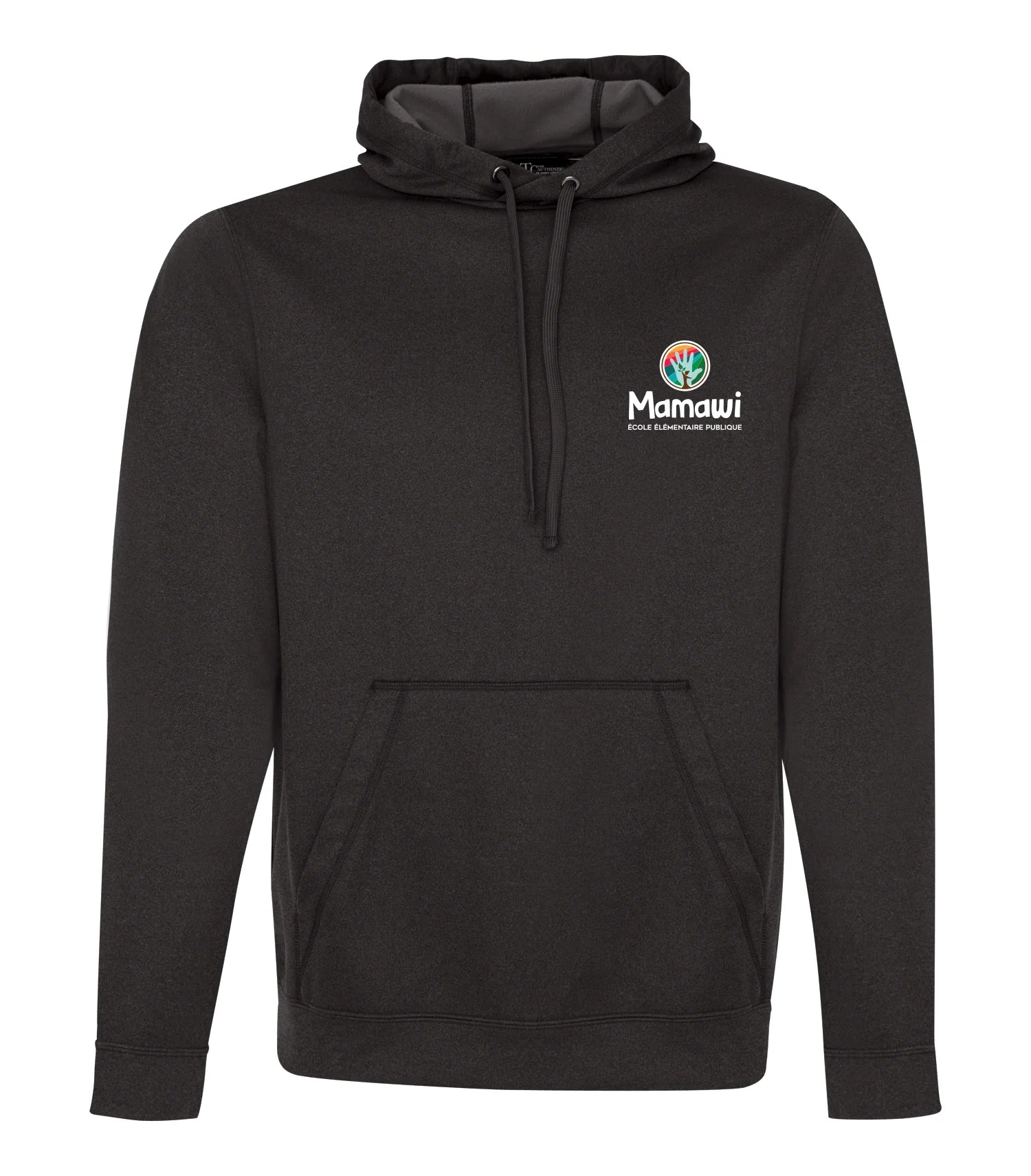 ADULT POLYFLEECE HOODED SWEATSHIRT