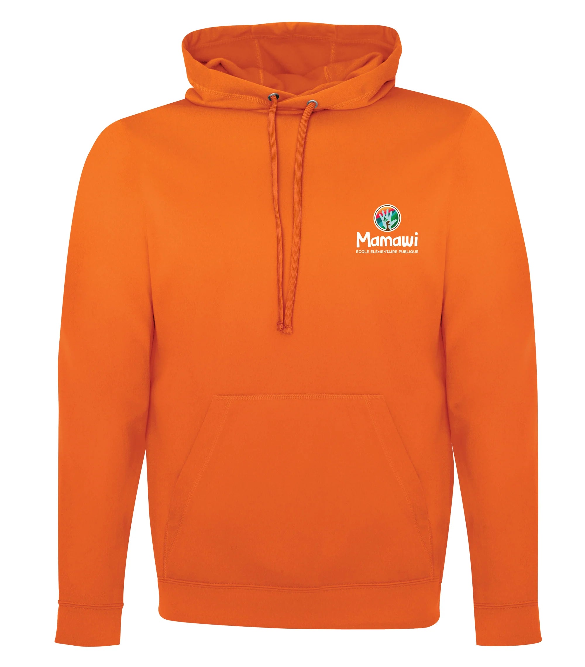 ADULT POLYFLEECE HOODED SWEATSHIRT