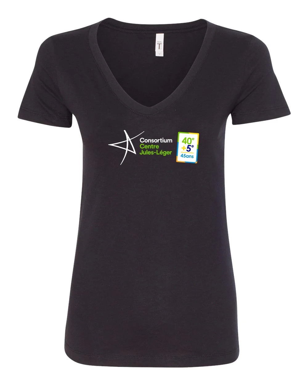 Women's Short Sleeve V-Neck