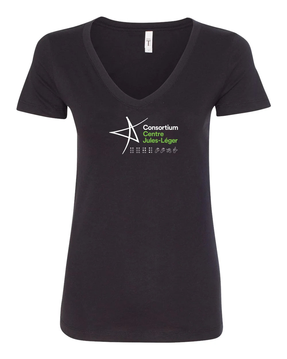 Women's Short Sleeve V-Neck