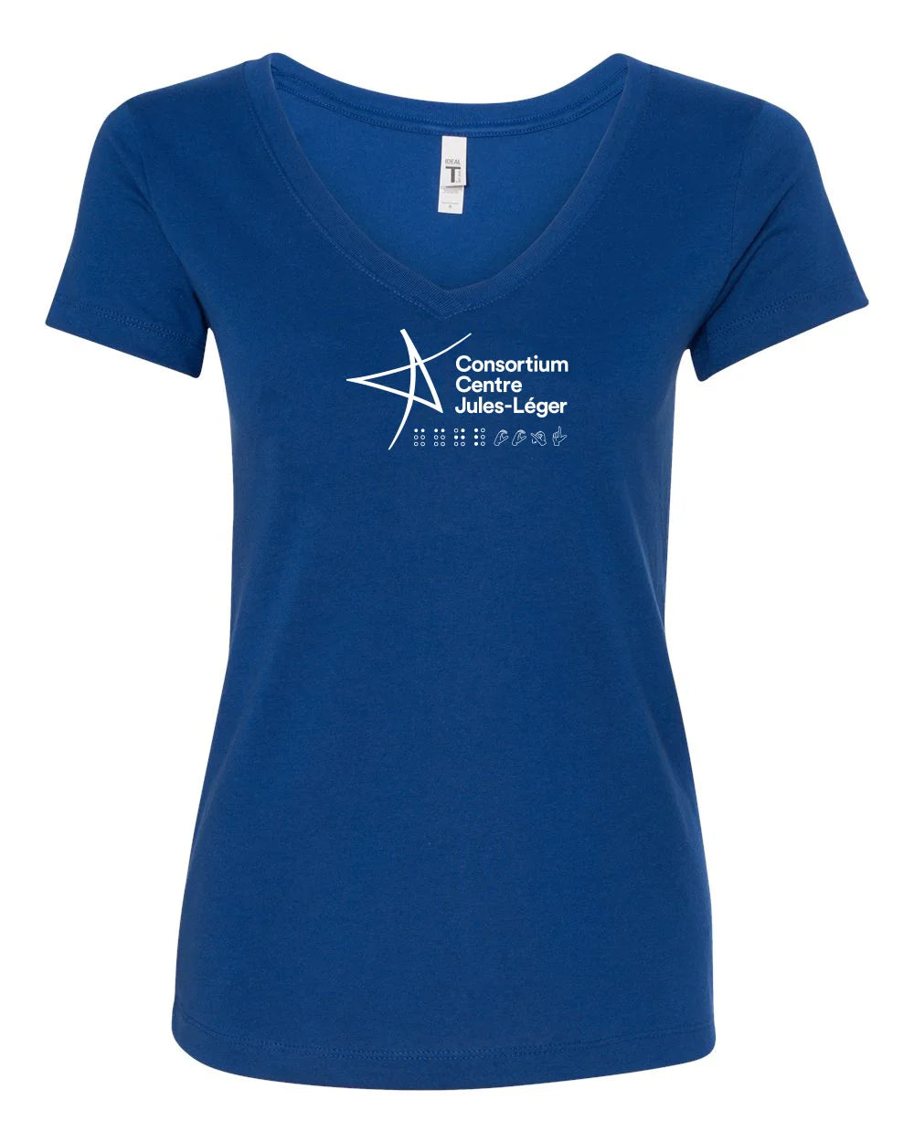 Women's Short Sleeve V-Neck