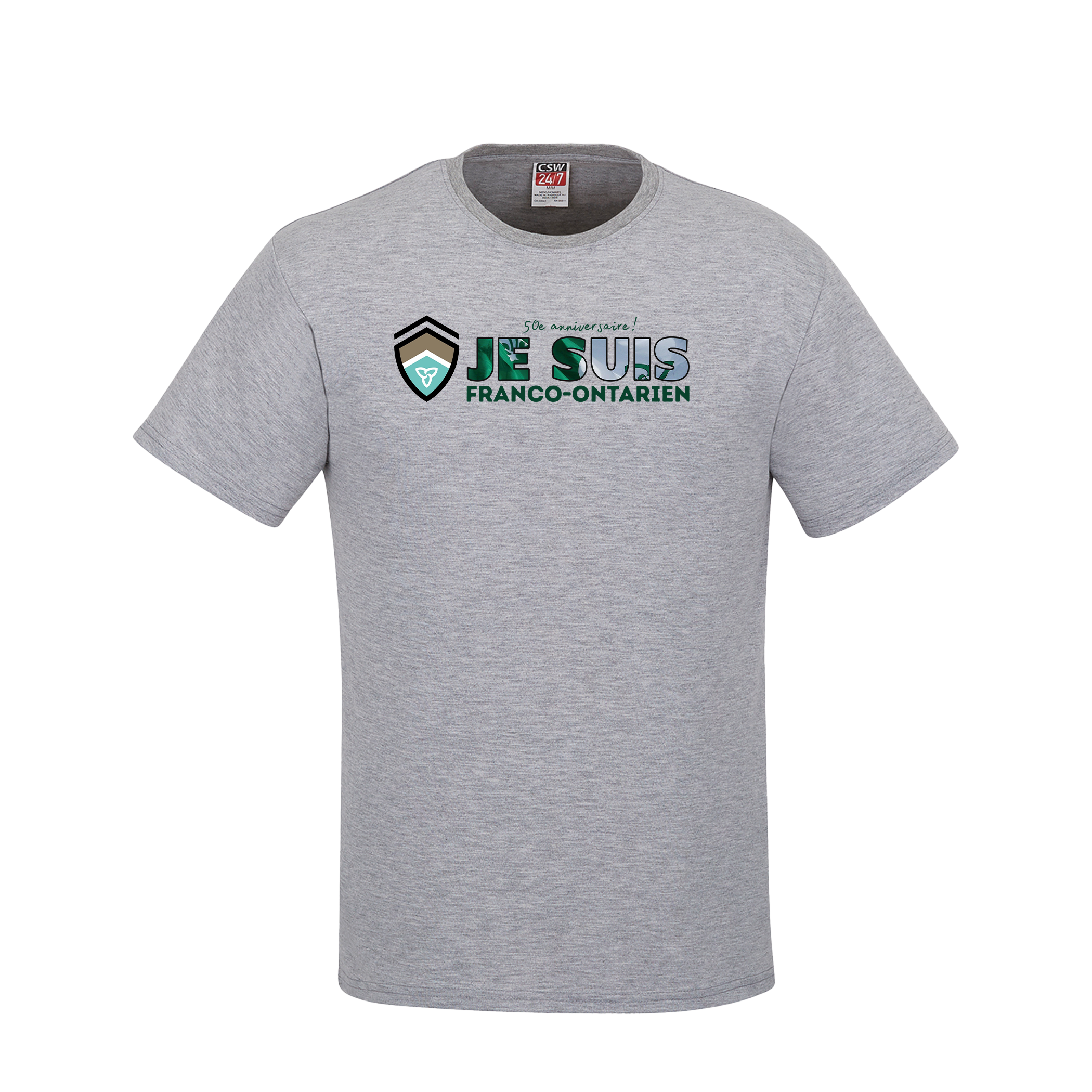 Journée Franco Adult Ring Spun Cotton T-Shirt