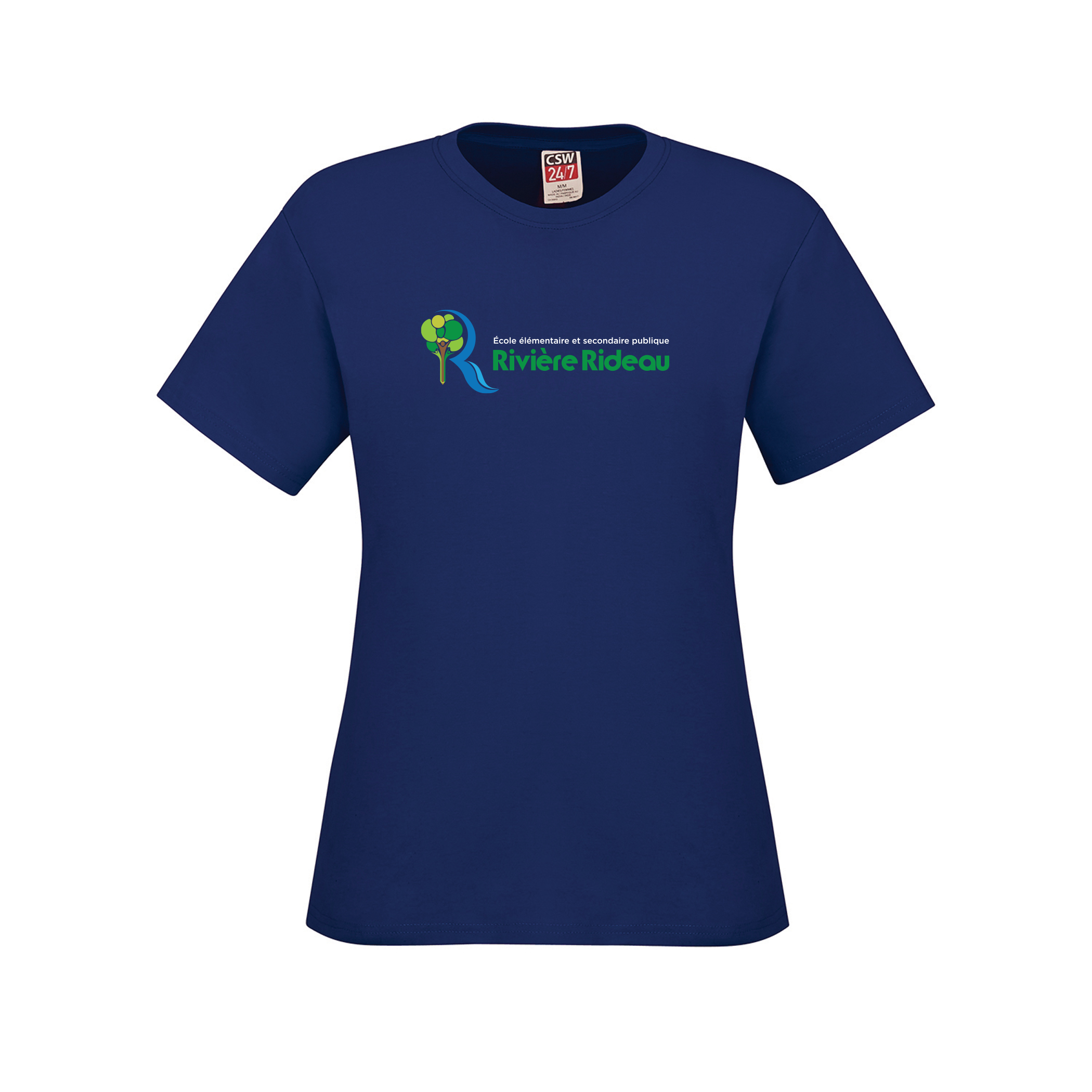 Ladies Ring Spun Cotton T-Shirt - Royal