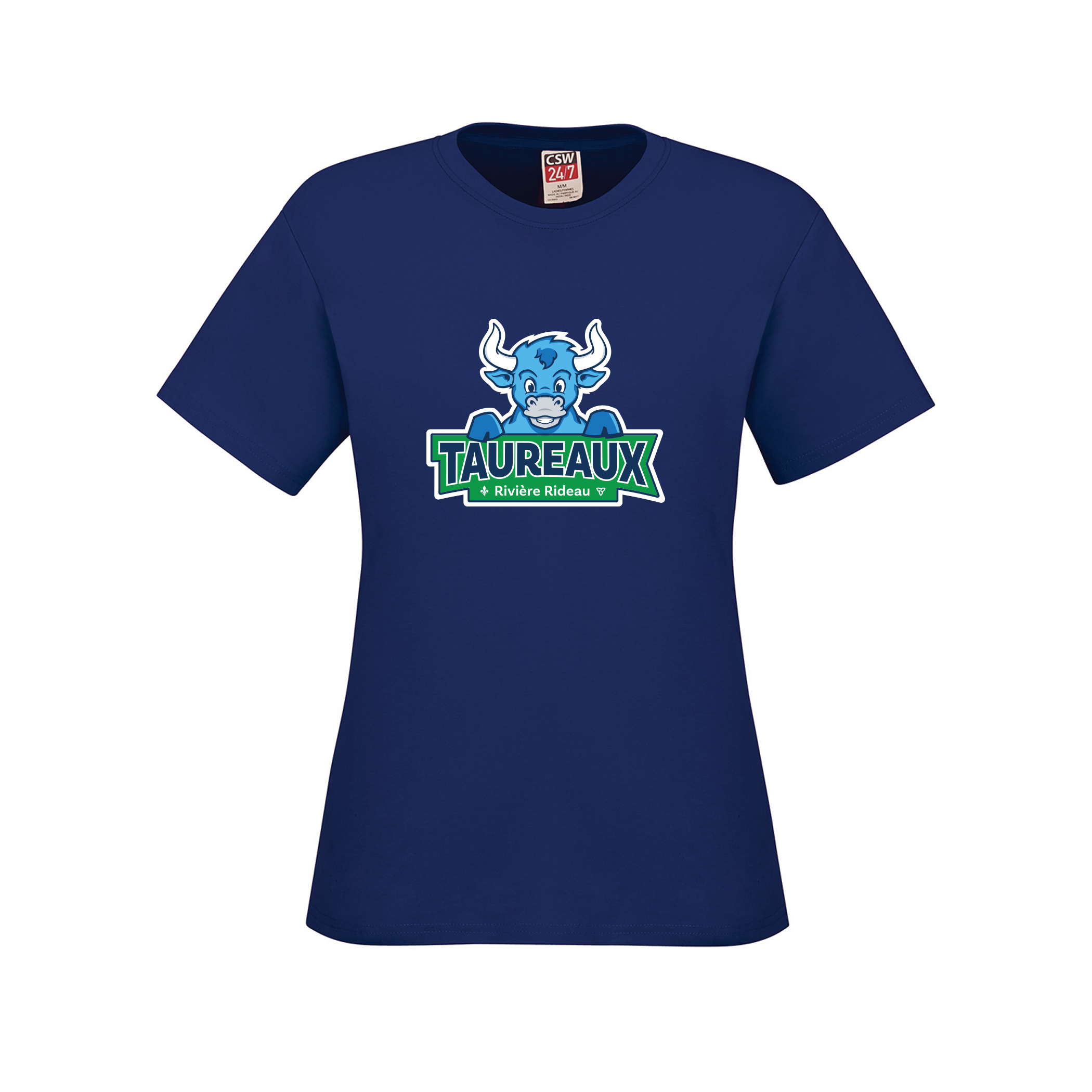 Ladies Ring Spun Cotton T-Shirt - Royal