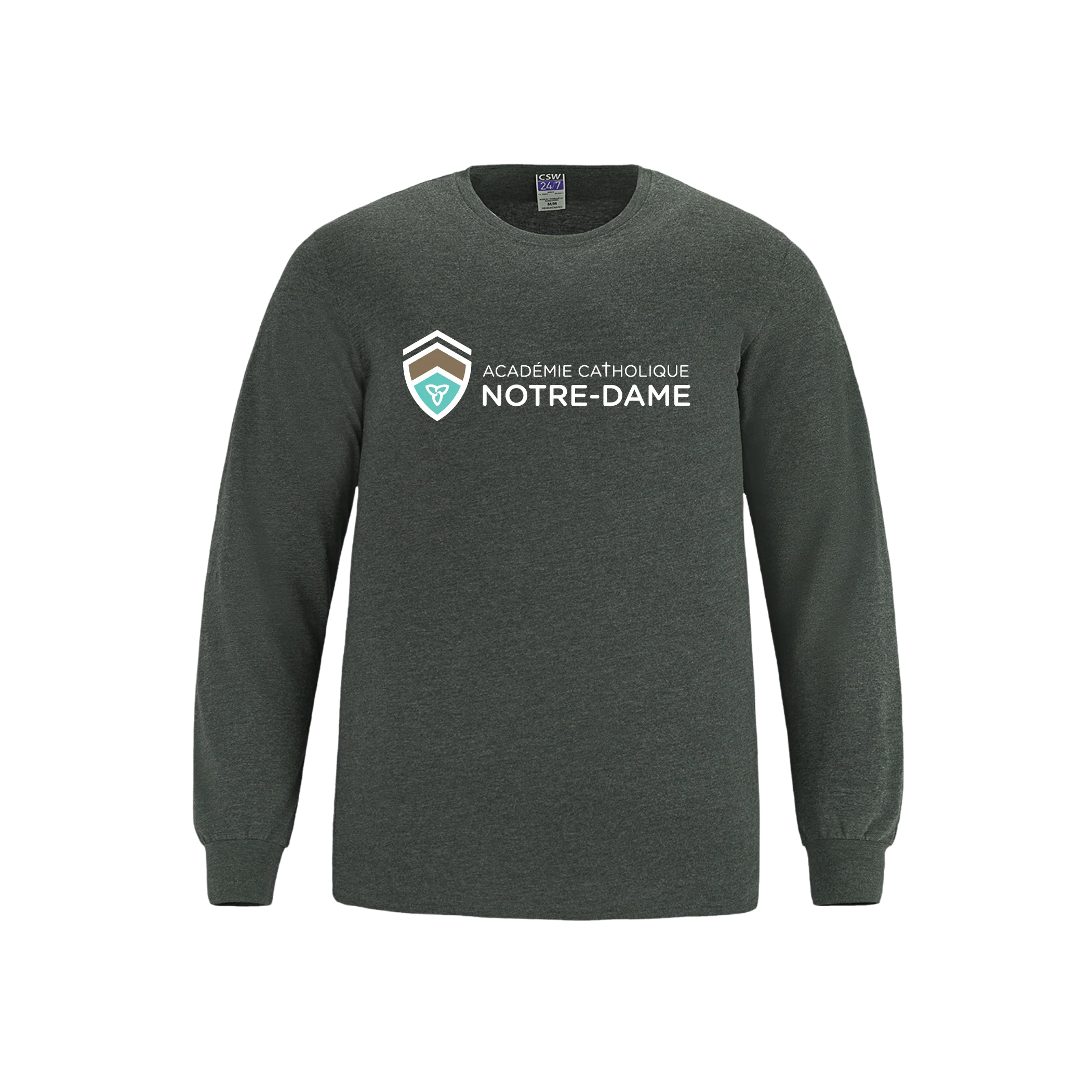 Adult Ring Spun Cotton Long Sleeve T-Shirt