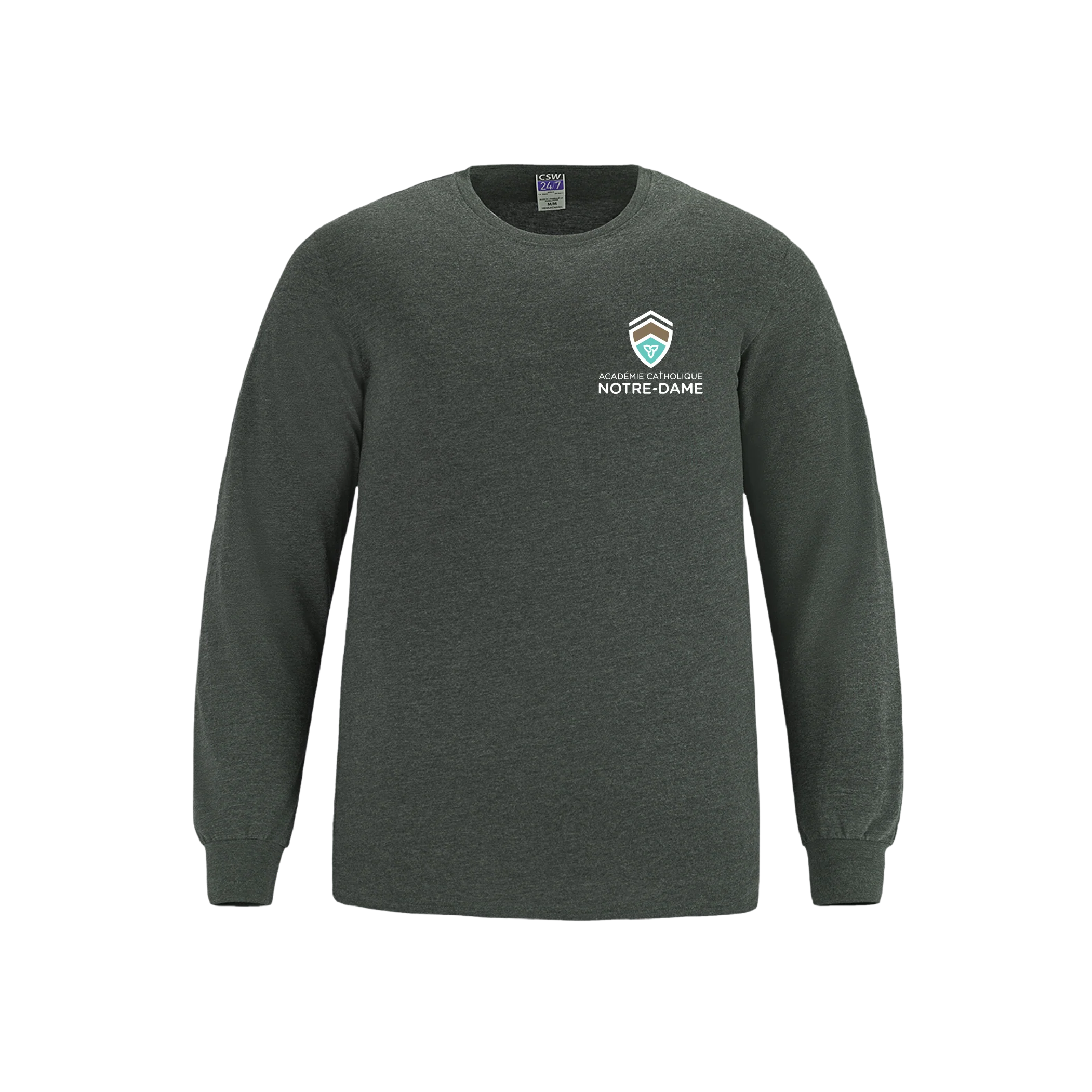 Adult Ring Spun Cotton Long Sleeve T-Shirt