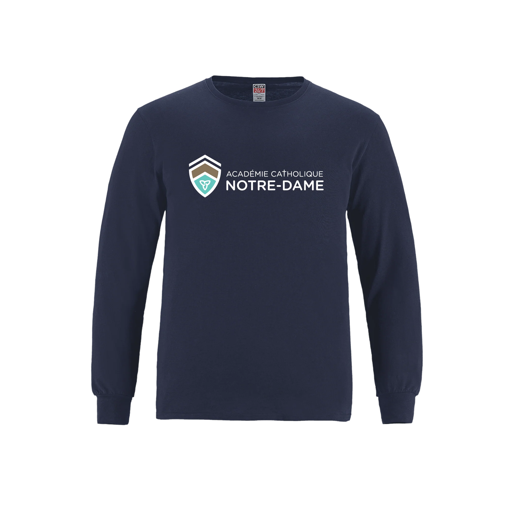 Adult Ring Spun Cotton Long Sleeve T-Shirt