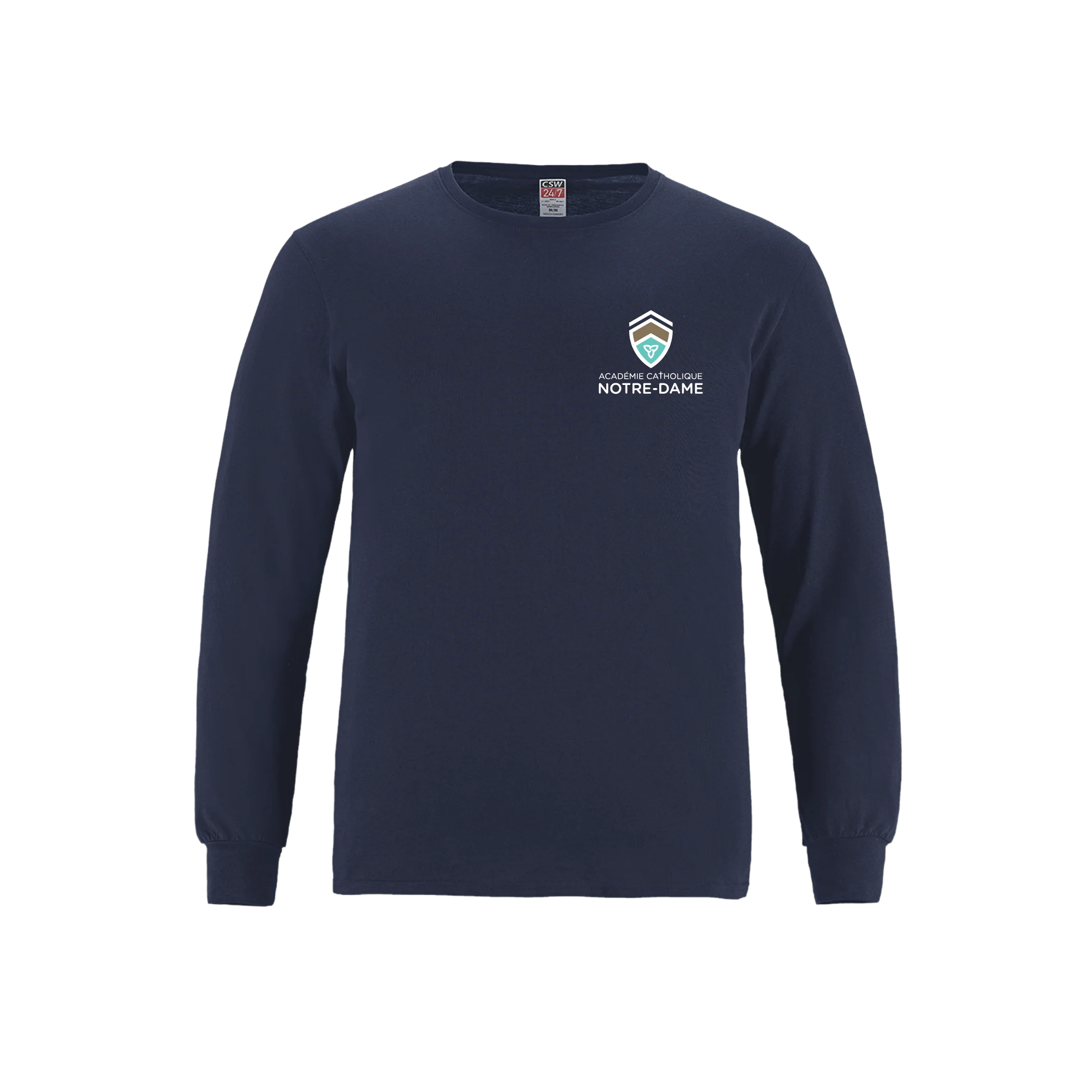 Adult Ring Spun Cotton Long Sleeve T-Shirt