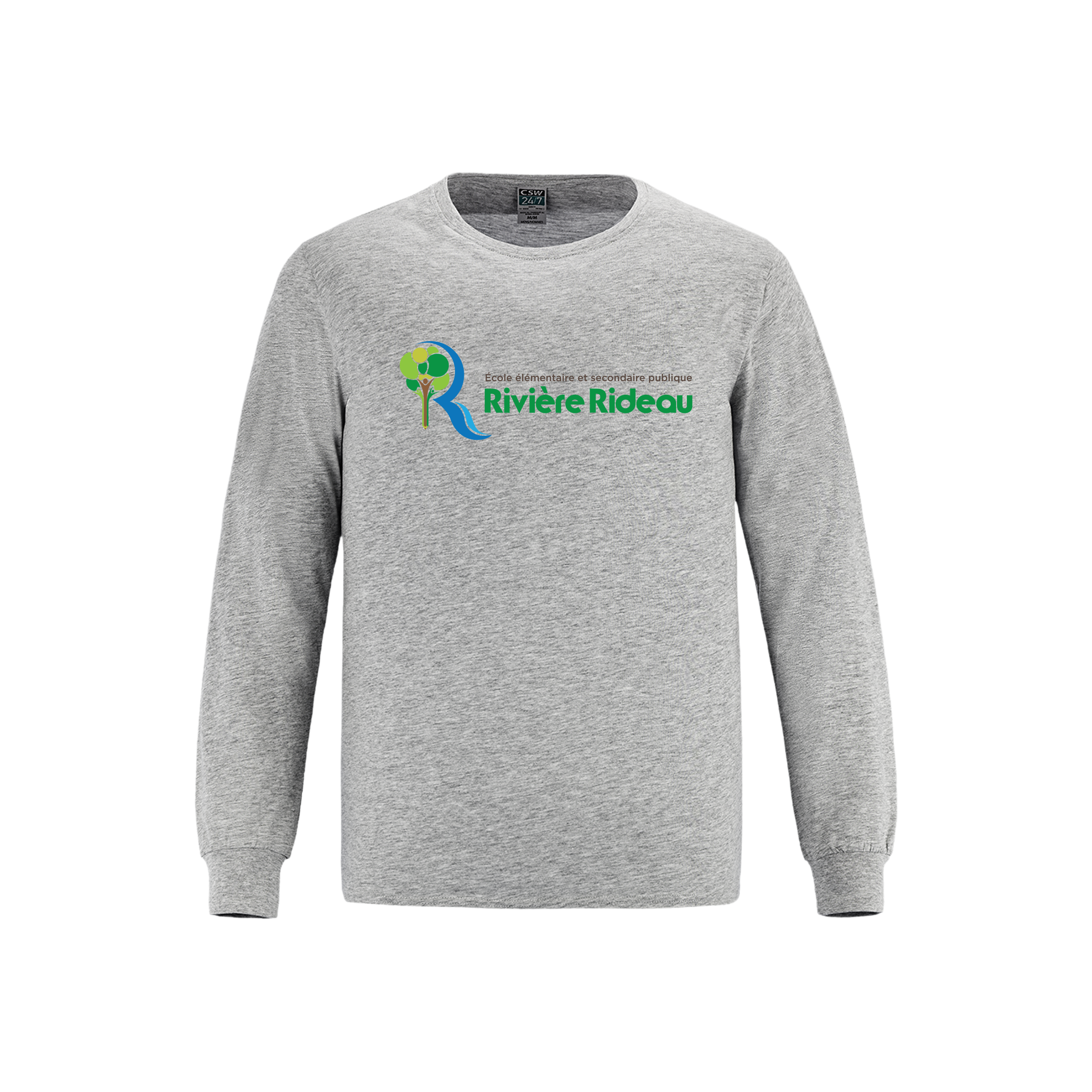 Youth Ring Spun Cotton Long Sleeve T-Shirt