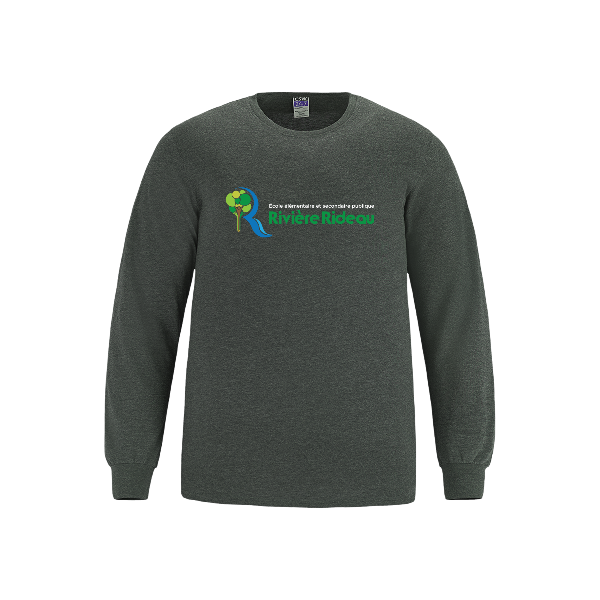 Youth Ring Spun Cotton Long Sleeve T-Shirt