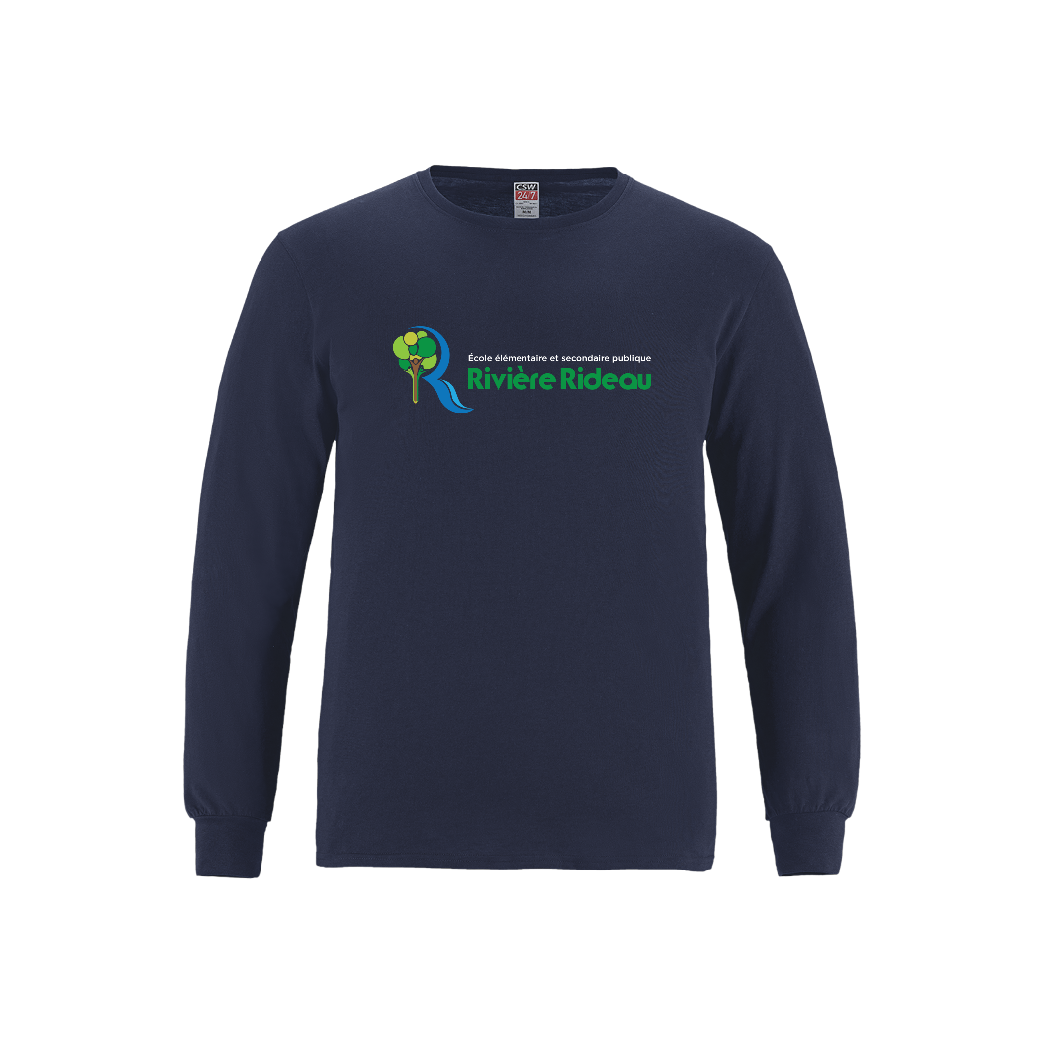 Youth Ring Spun Cotton Long Sleeve T-Shirt