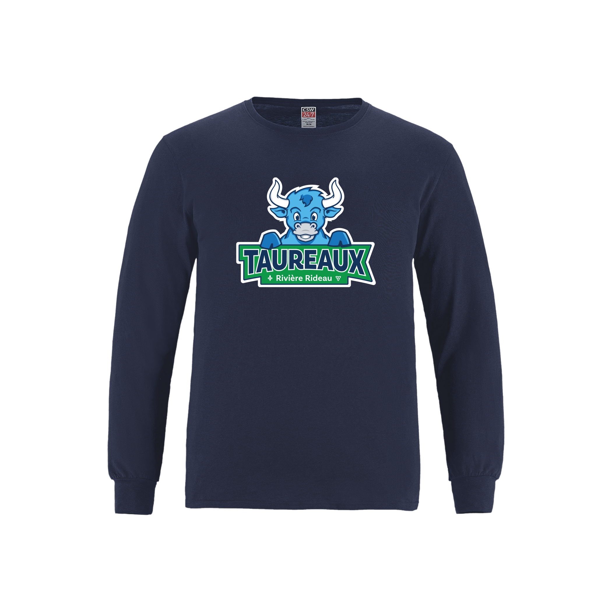 Youth Ring Spun Cotton Long Sleeve T-Shirt