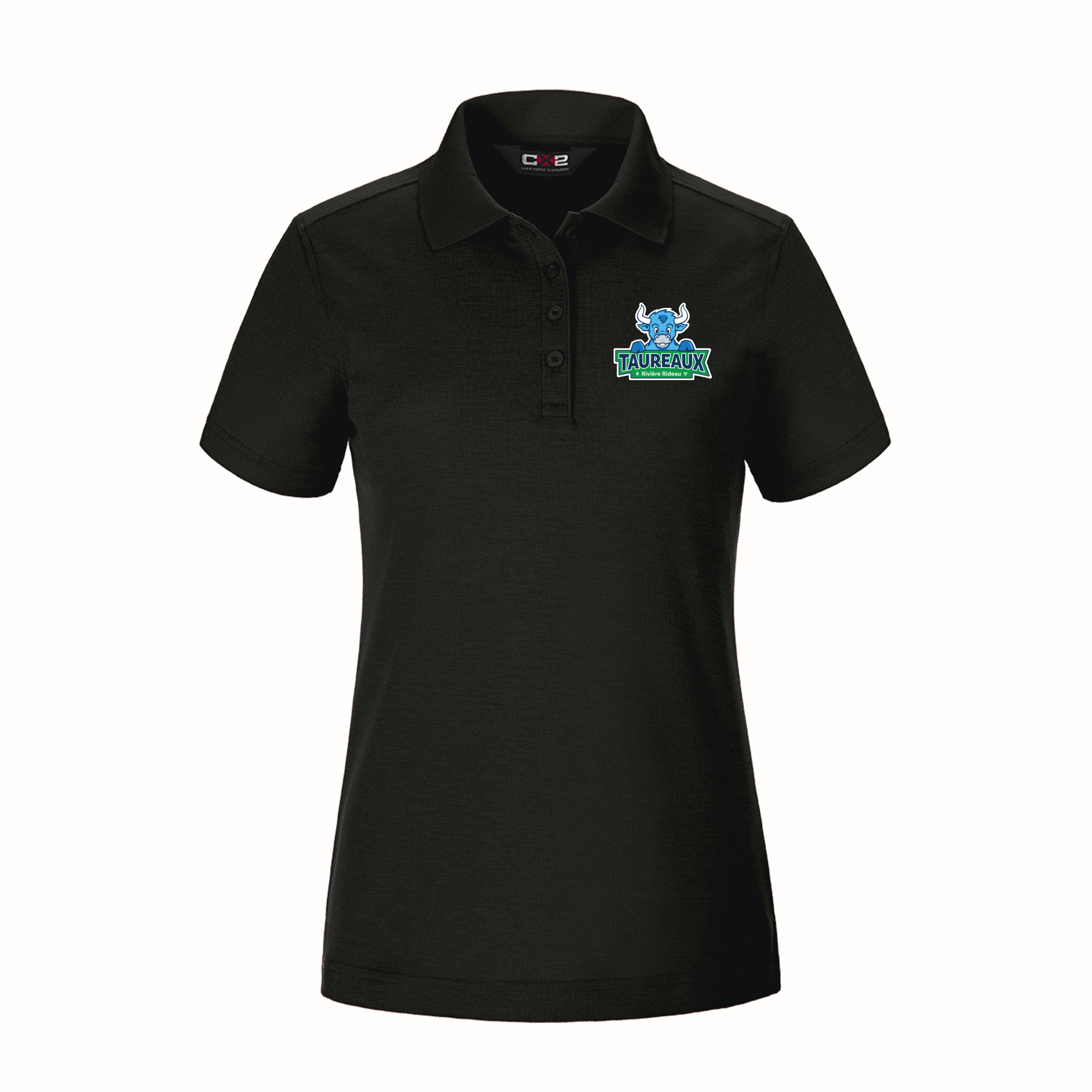 Ladies Pique Mesh Polo