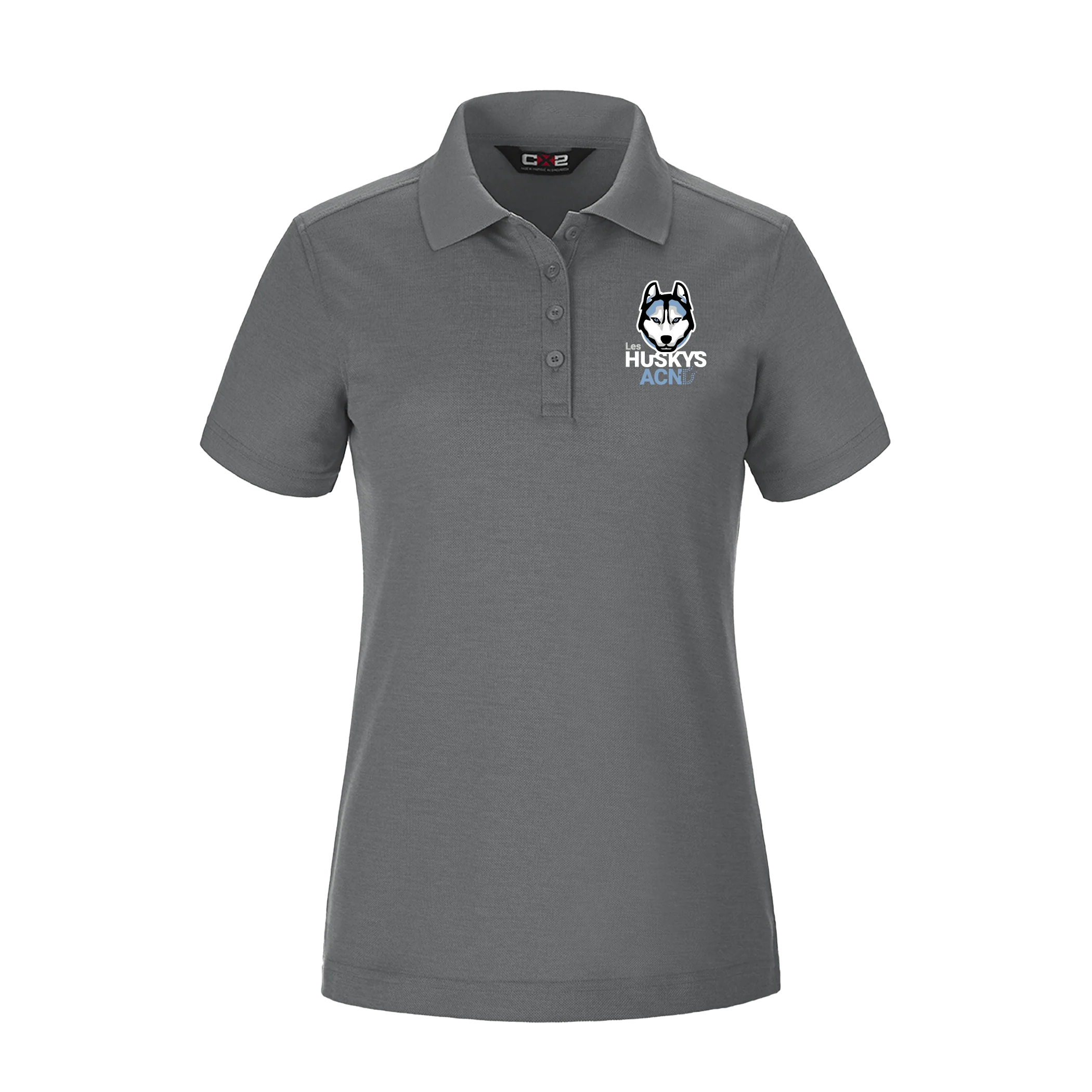 Ladies Pique Mesh Polo