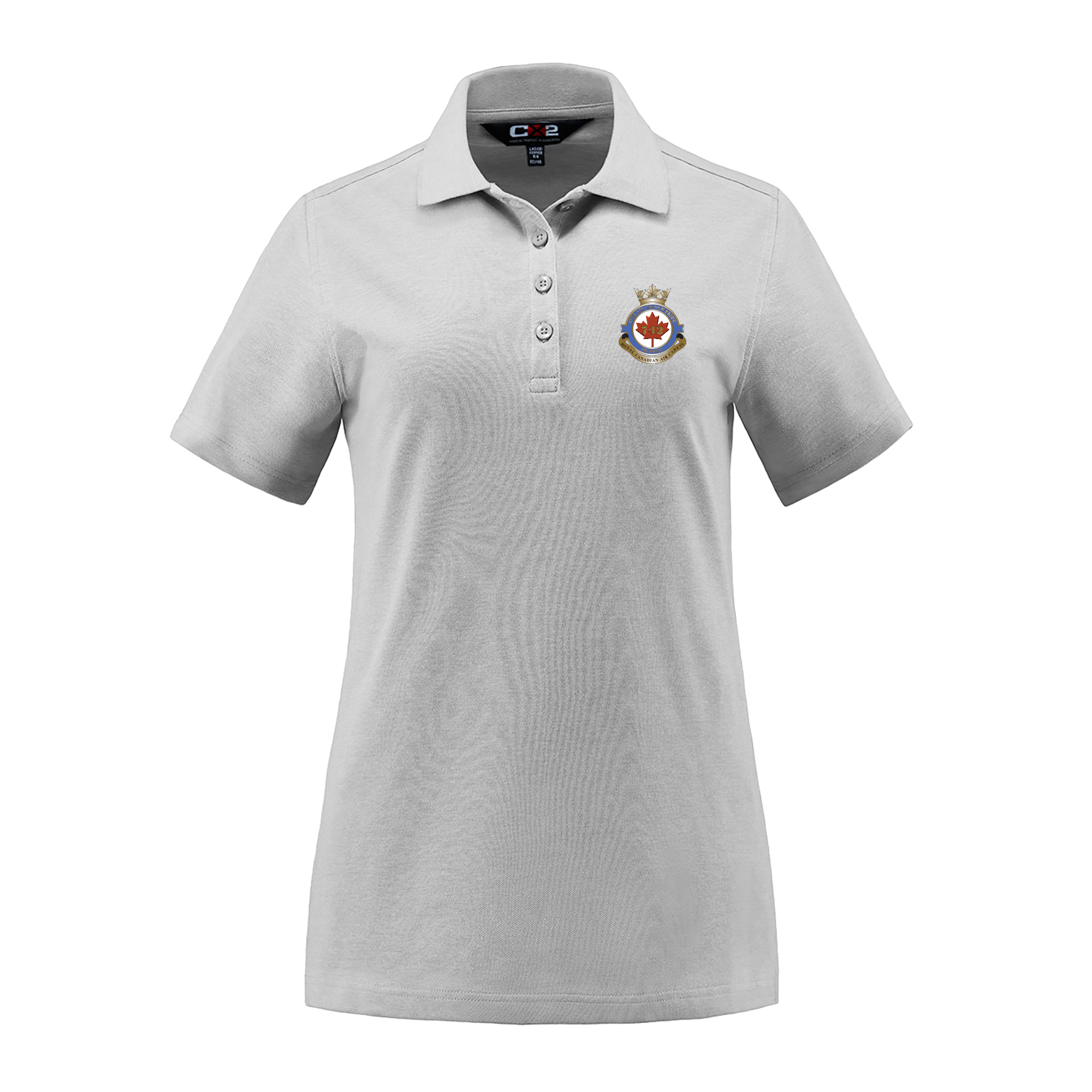 Ladies Cotton/Poly/Spandex Pique Polo