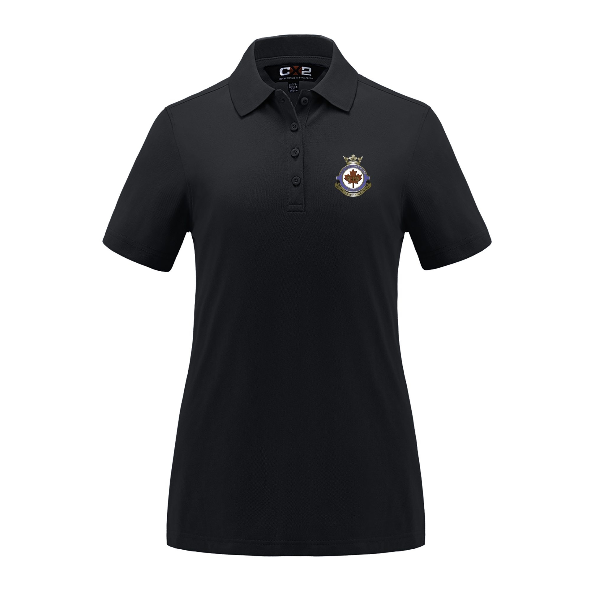 Ladies Cotton/Poly/Spandex Pique Polo