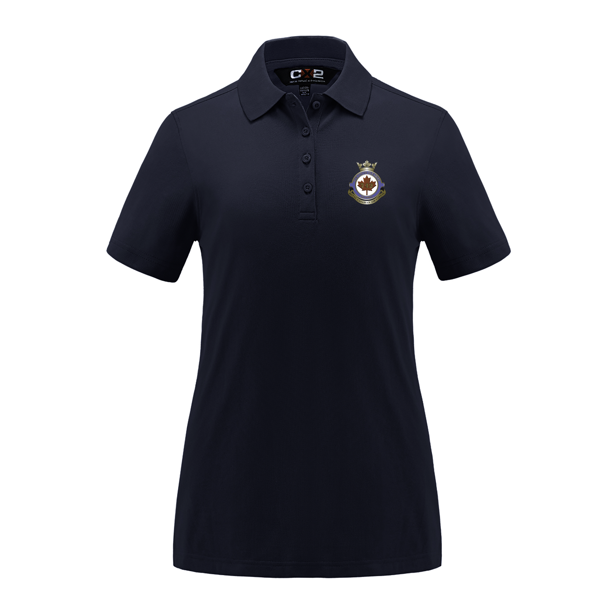 Ladies Cotton/Poly/Spandex Pique Polo