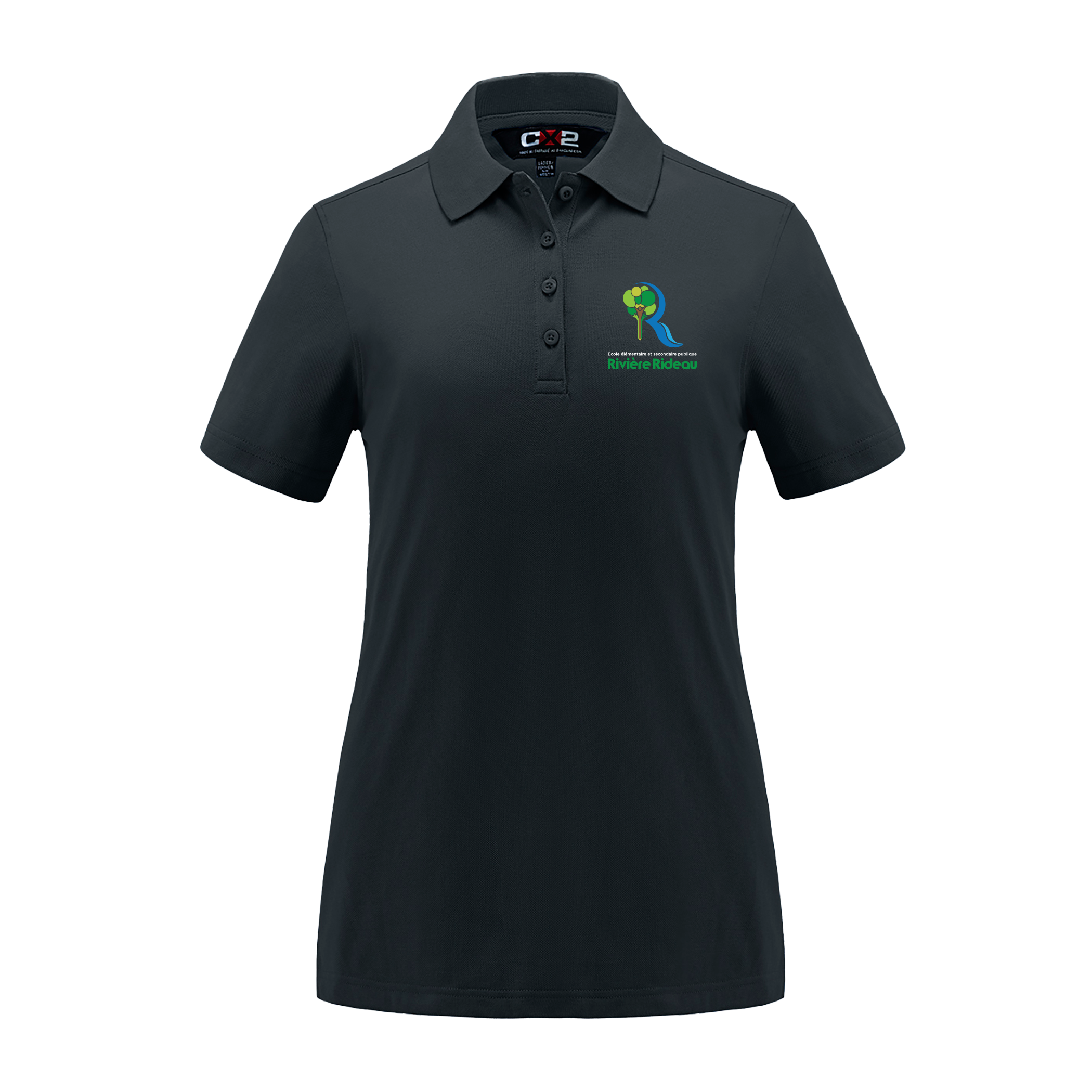 Ladies Cotton/Poly/Spandex Pique Polo