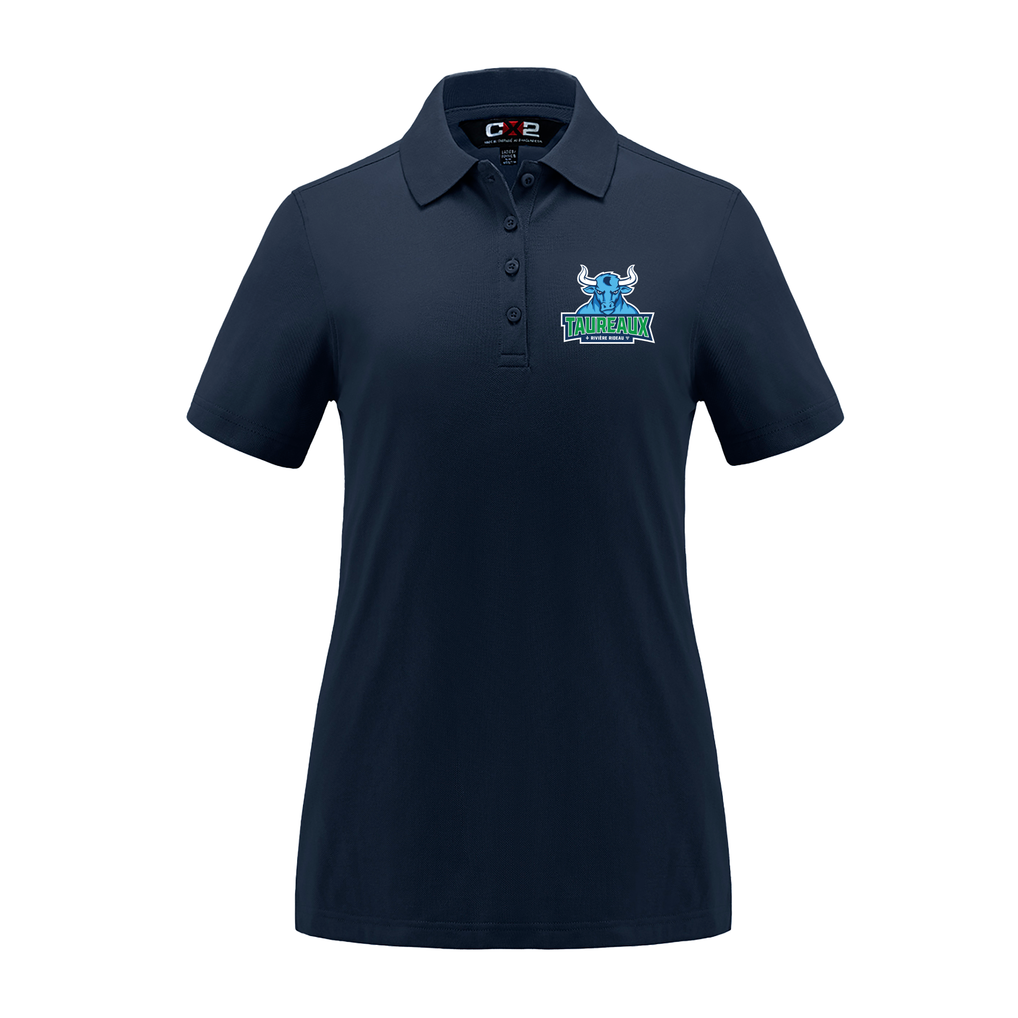 Ladies Cotton/Poly/Spandex Pique Polo