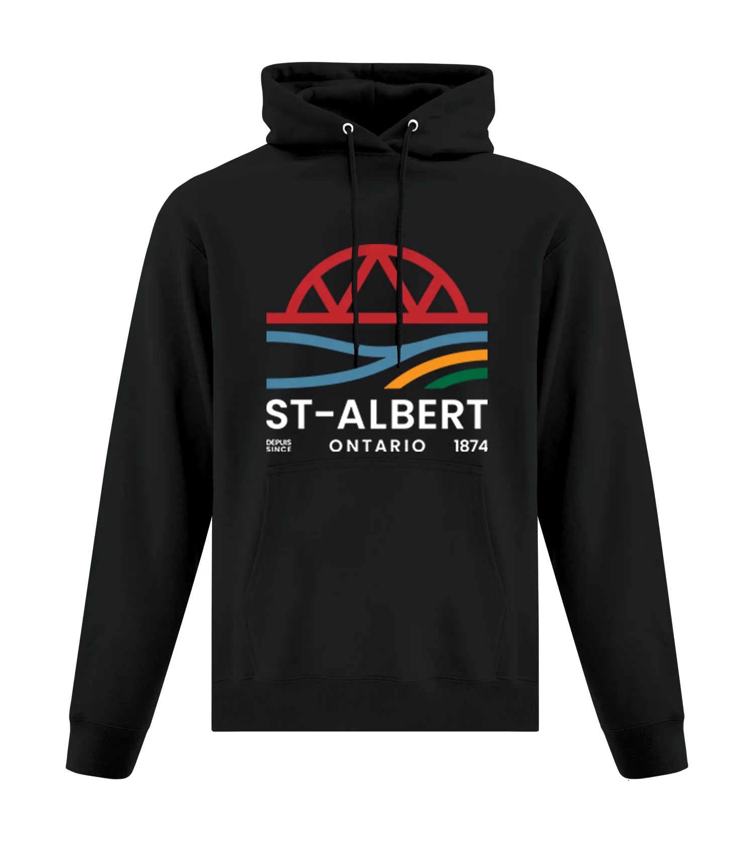 ADULT FLEECE HOODED SWEATSHIRT