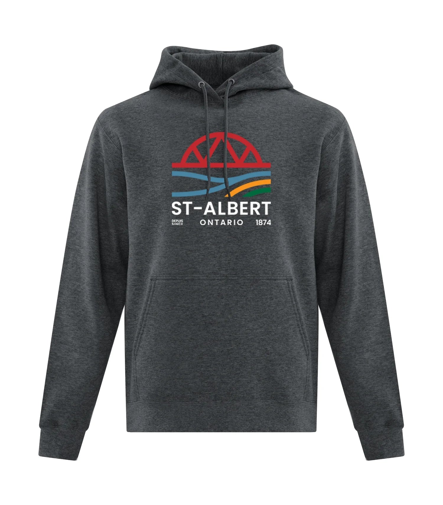 ADULT FLEECE HOODED SWEATSHIRT
