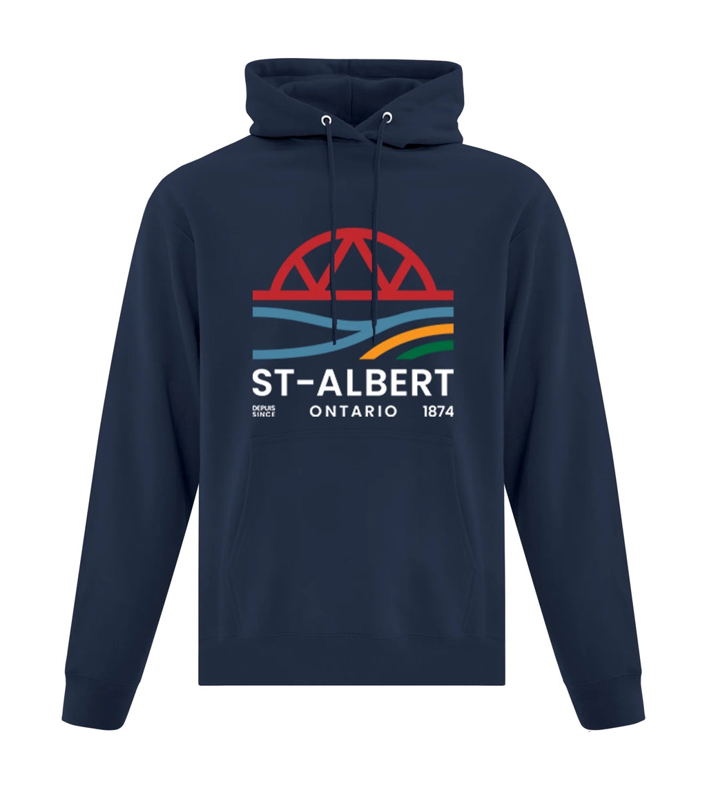 ADULT FLEECE HOODED SWEATSHIRT