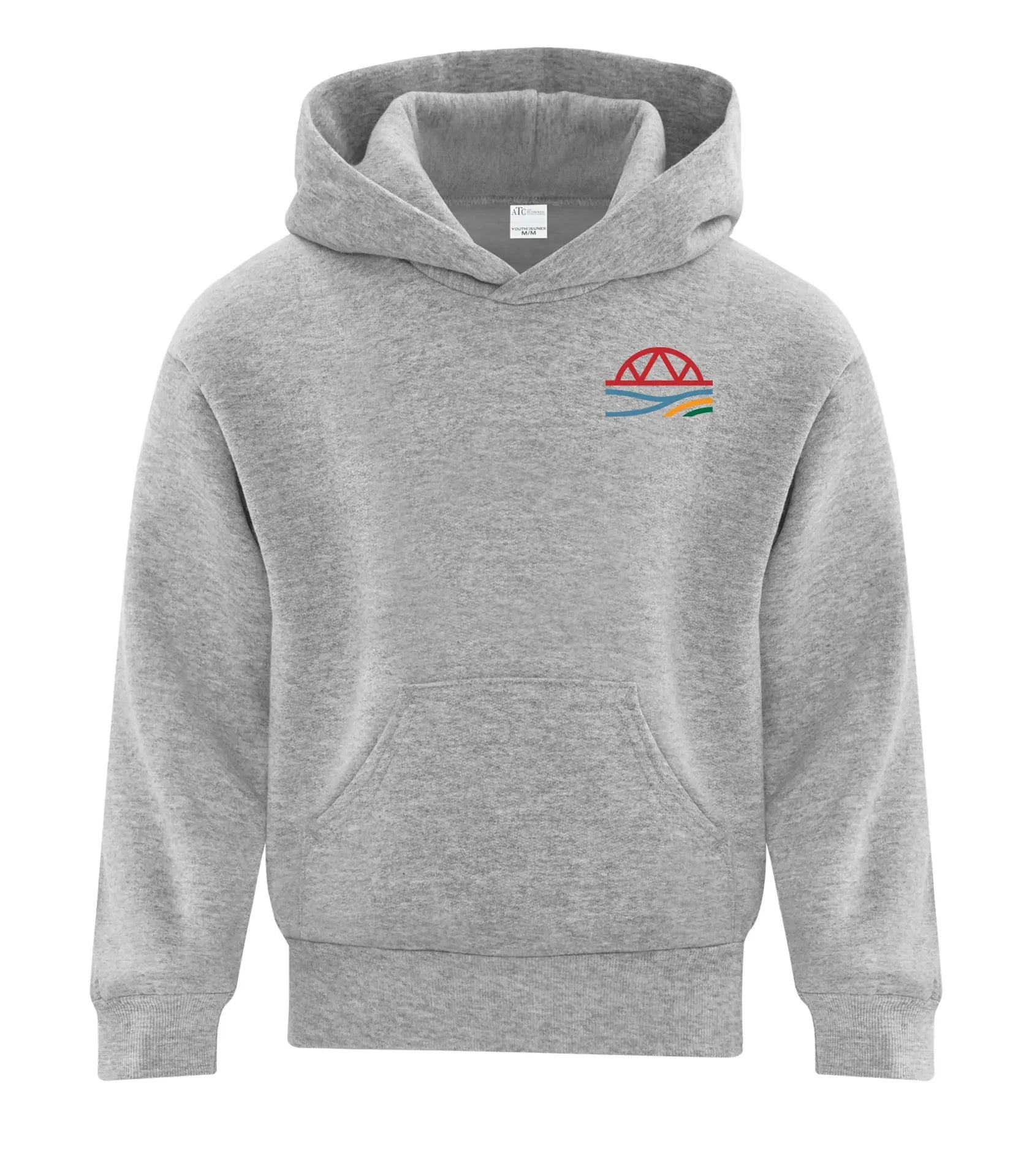FLEECE HOODED YOUTH SWEATSHIRT