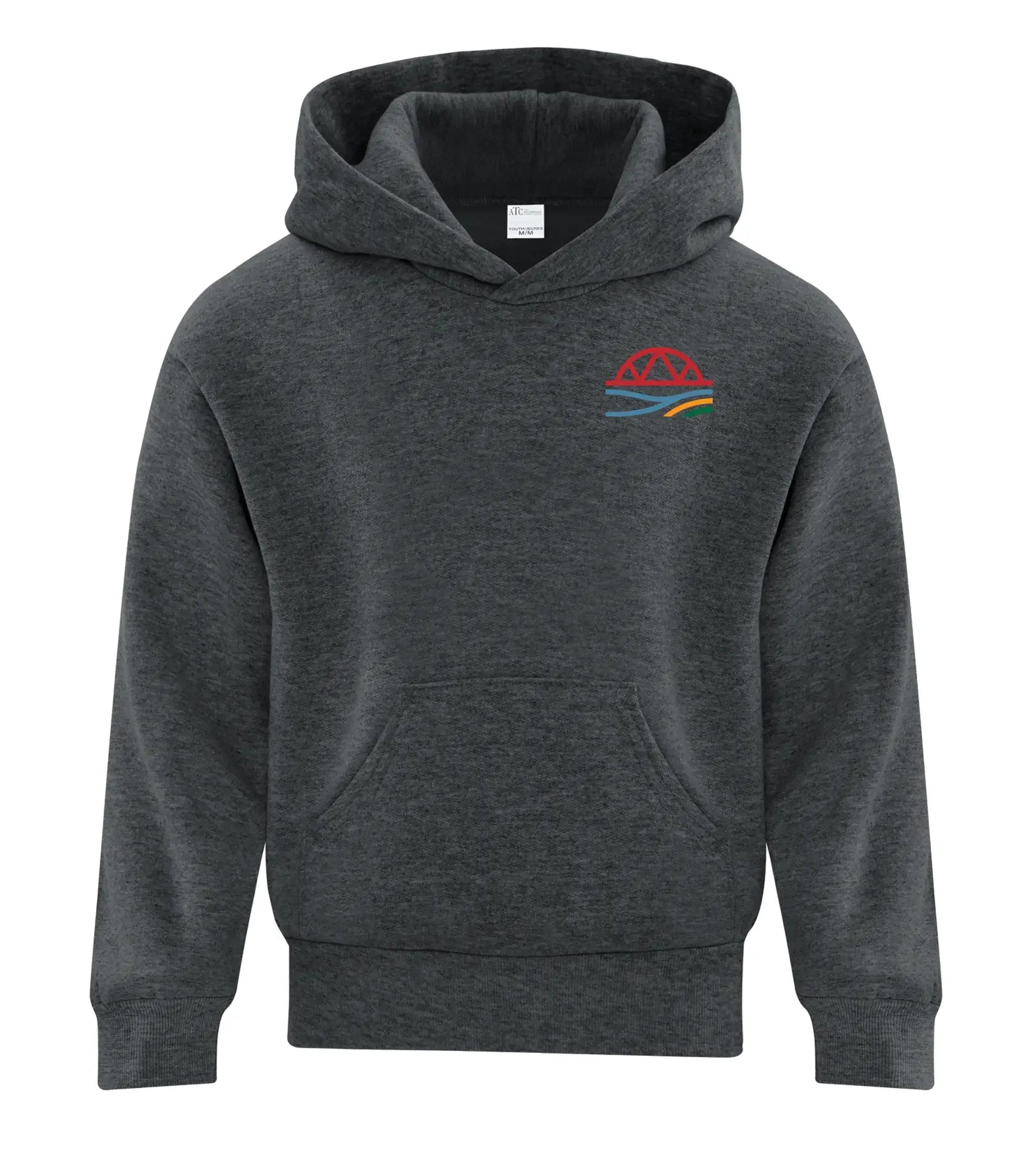 FLEECE HOODED YOUTH SWEATSHIRT